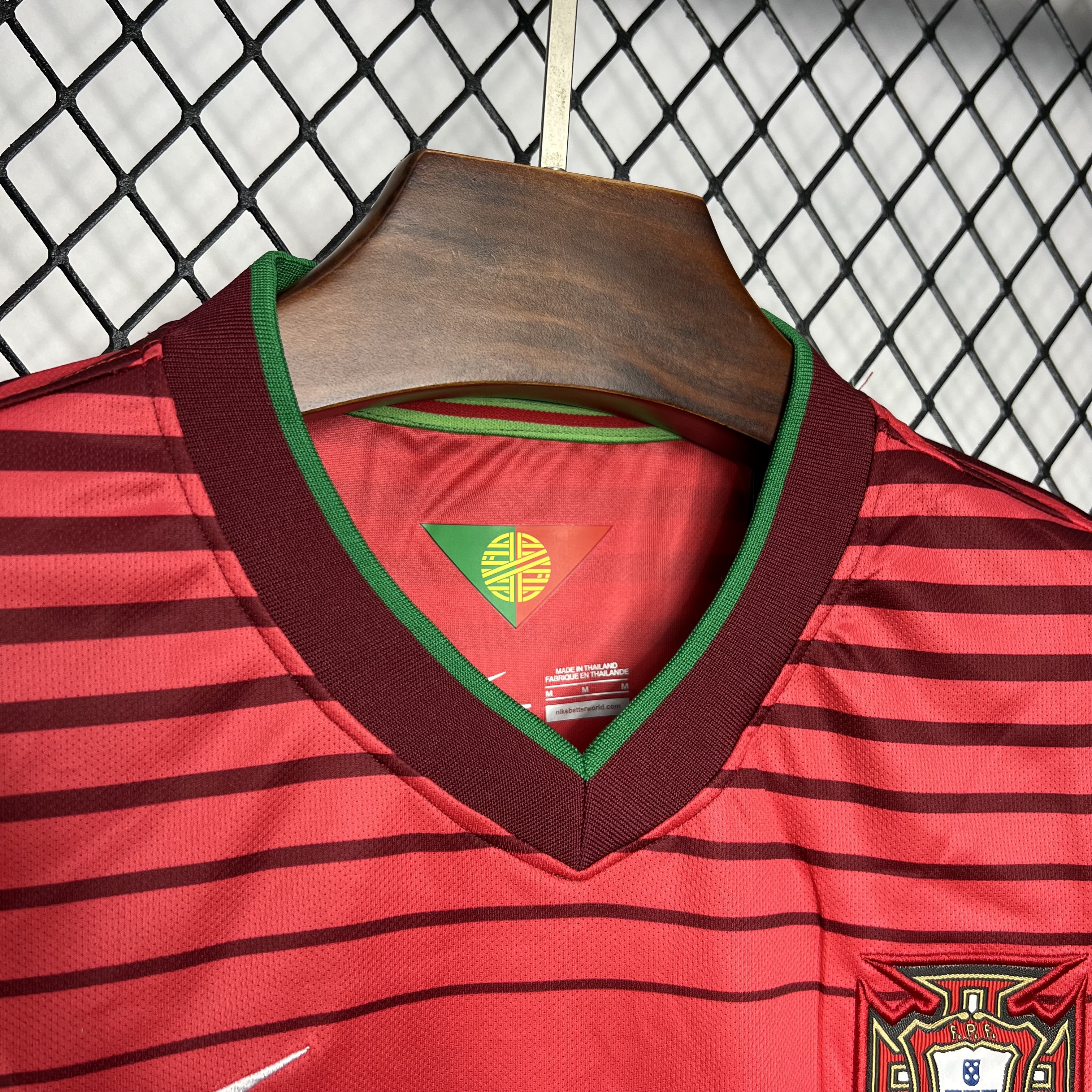 Retro Portugal 2014 Home Stadium Jersey - UnitedFutballJersey