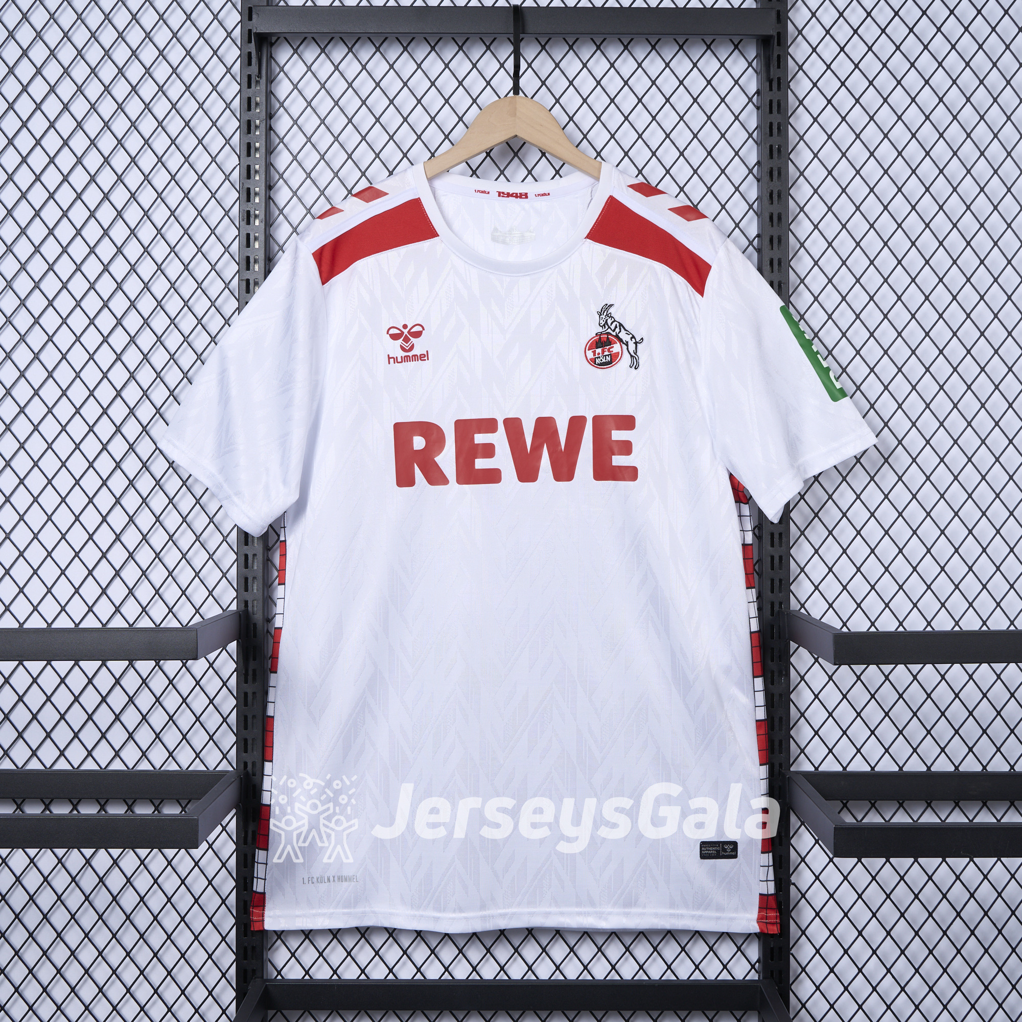 1. FC Köln 24-25 Home Jersey - Fans Version - UnitedFutballJersey