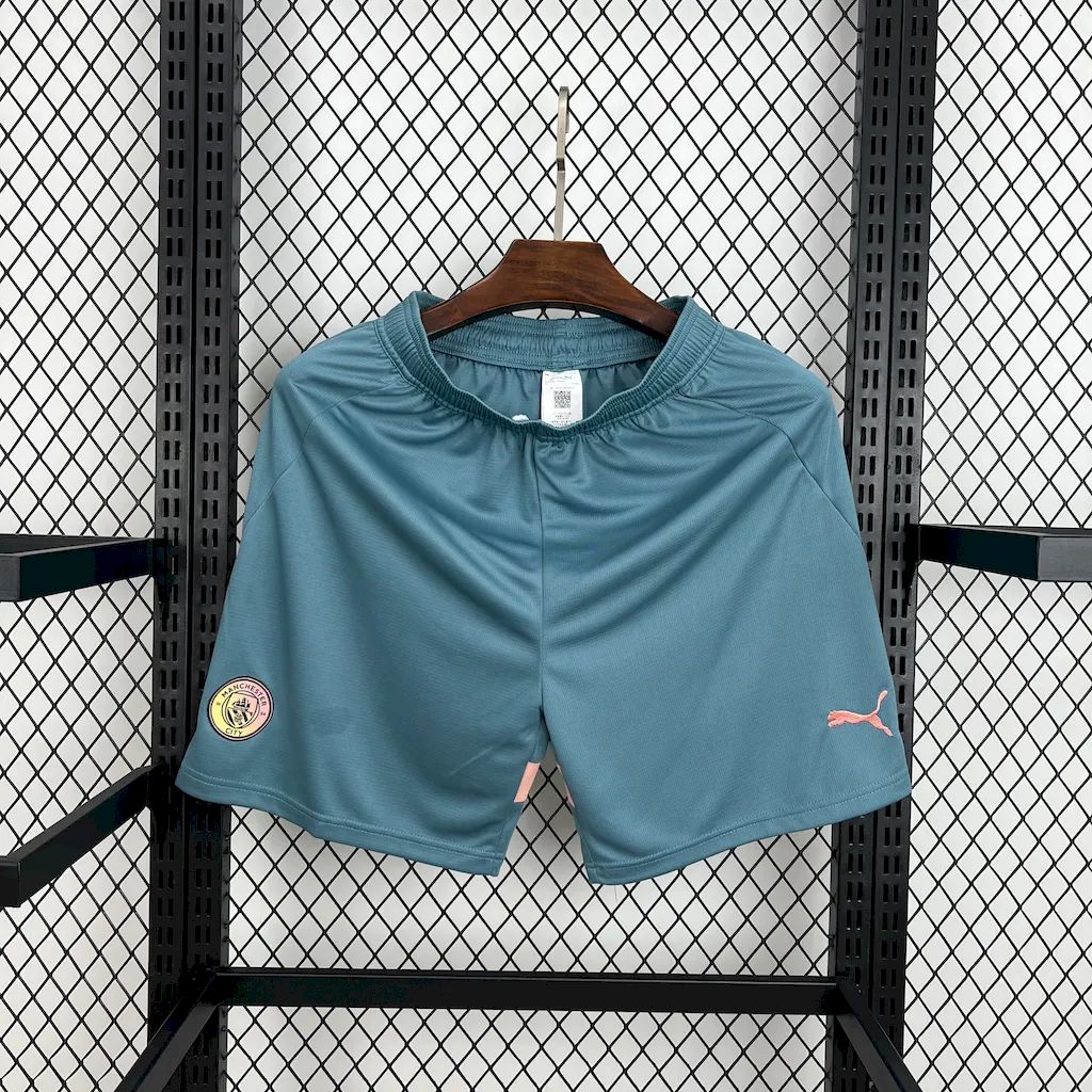 Manchester City 24-25 Fourth Shorts - Fans Version - UnitedFutballJersey