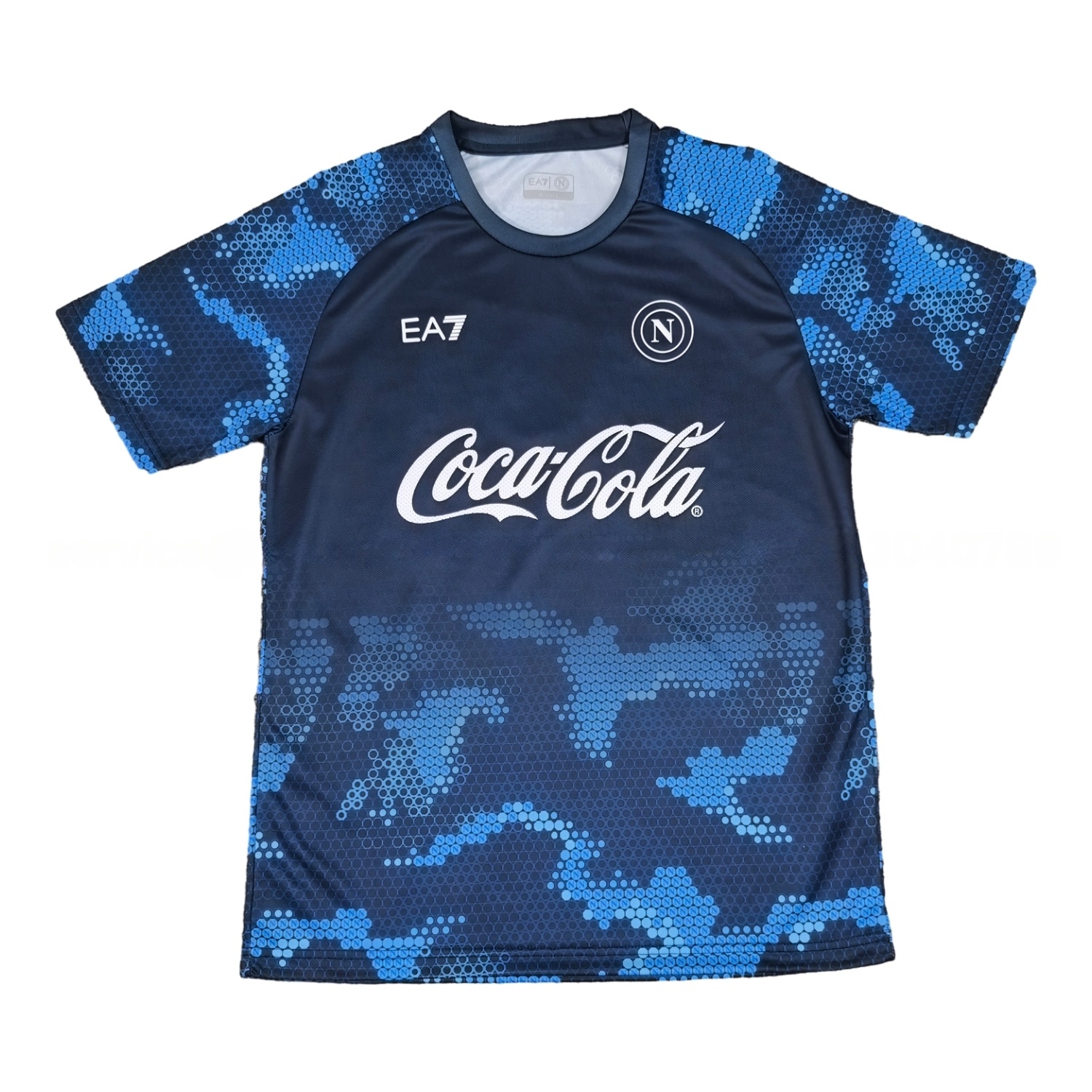 Napoli 24-25 Navy Blue Pre-Match Training Jersey - Fans Version - UnitedFutballJersey