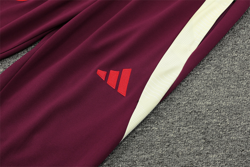 Bayern Munich 24-25 Long Sleeve Training Set - White & Red - UnitedFutballJersey