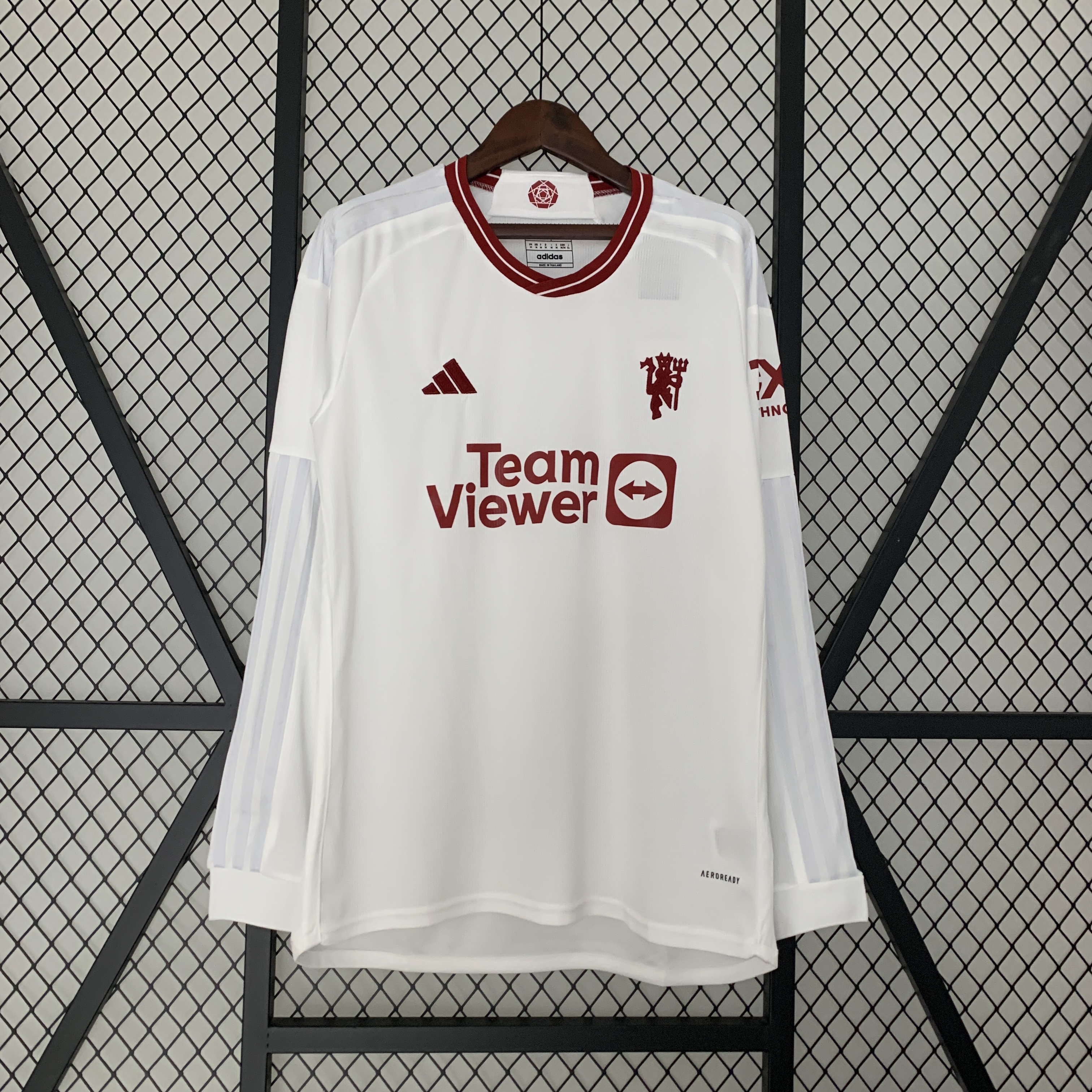 Manchester United 23-24 Third Long Sleeve Jersey - Fans Version - UnitedFutballJersey