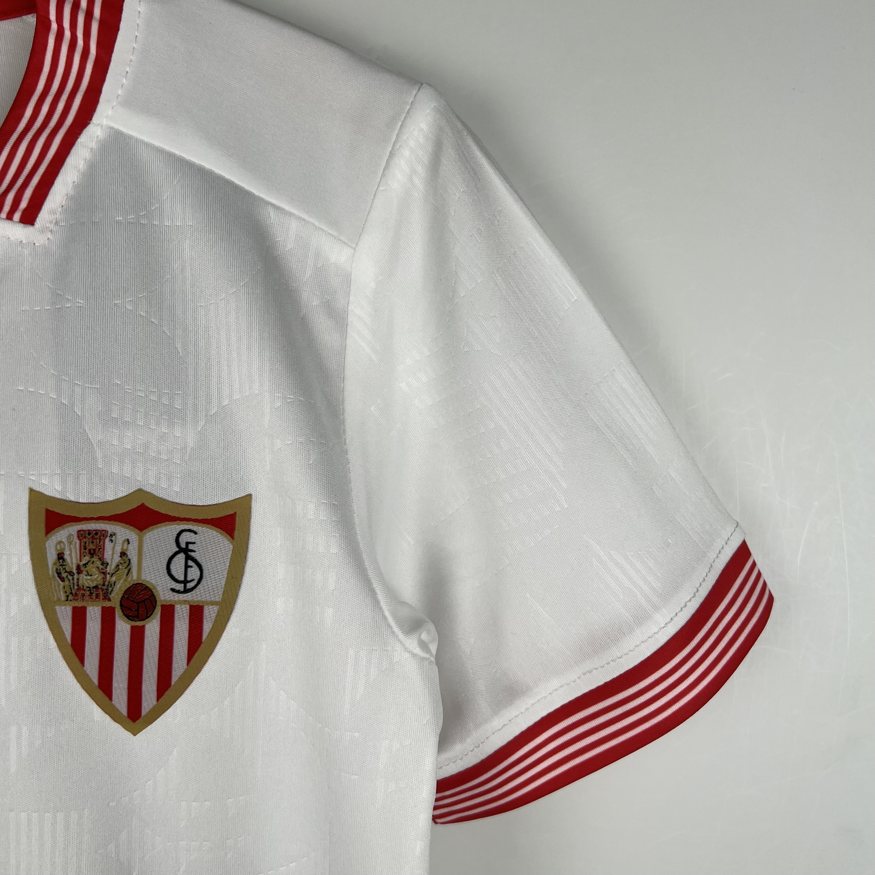 Sevilla 23-24 Home Stadium Kids Kit - UnitedFutballJersey