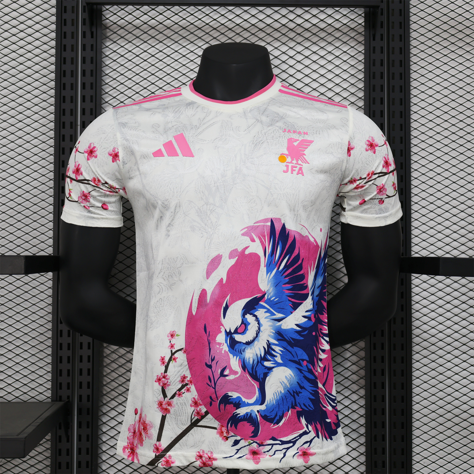 Japan 2024 Pink Bird Special Edition Jersey - Player Version - UnitedFutballJersey