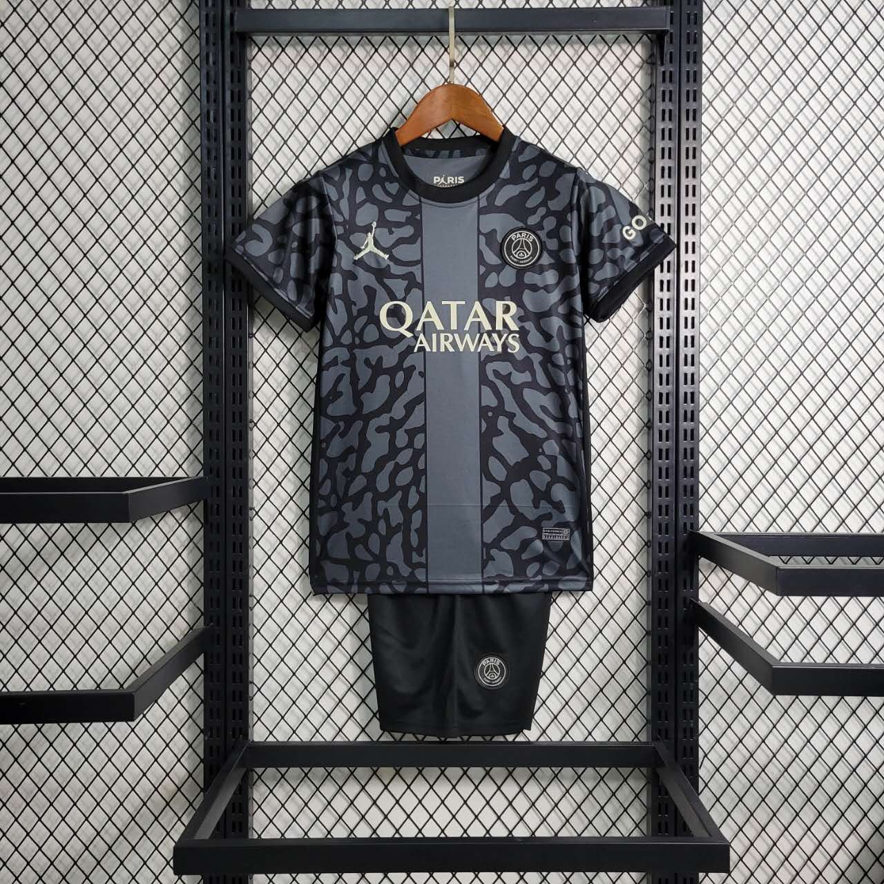 Paris Saint-Germain PSG 23-24 Third Kids Kit - UnitedFutballJersey