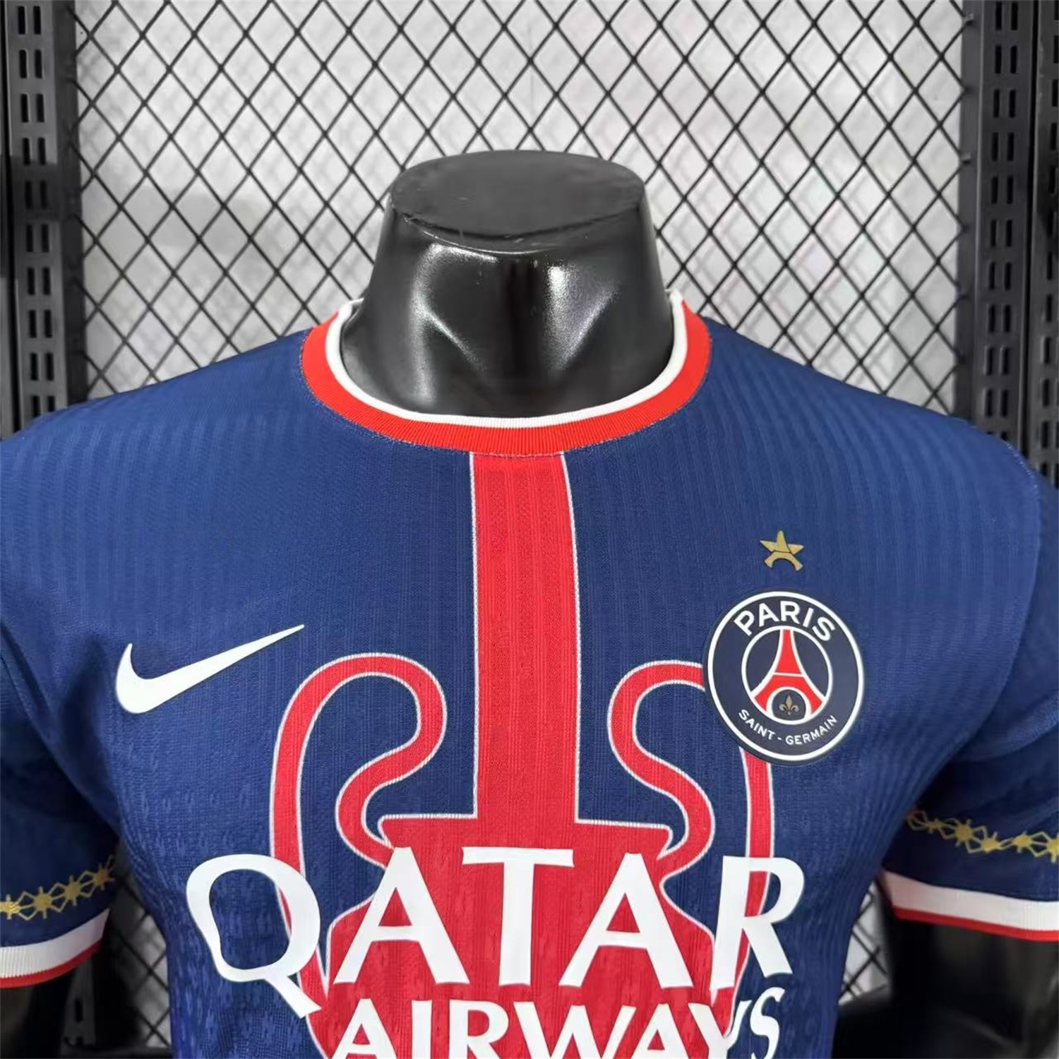 Paris Saint-Germain PSG 25-26 Red Trophy Special Edition Jersey With Star - Player Version - UnitedFutballJersey