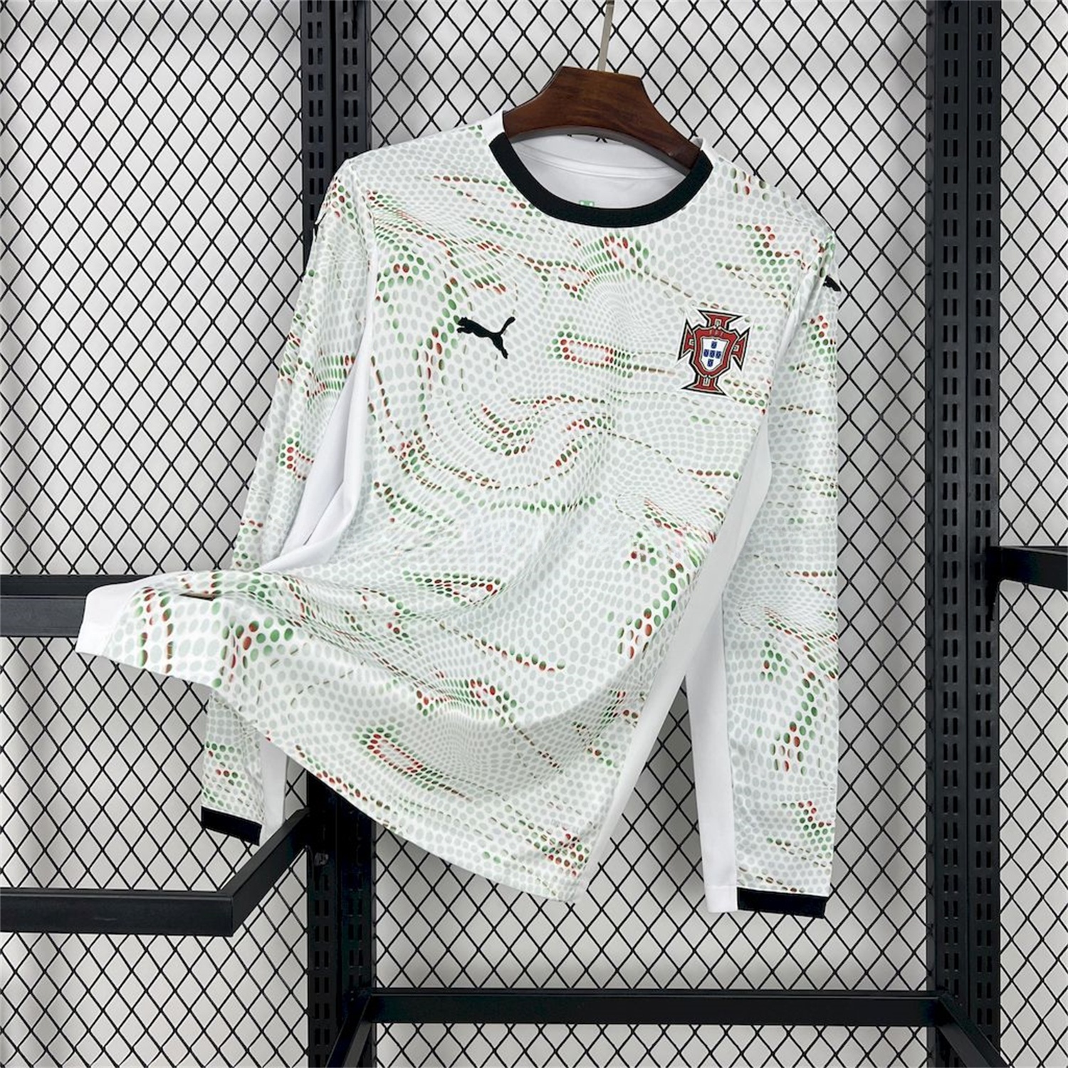 Portugal 2025-26 Away Long Sleeve Jersey - Fans Version - UnitedFutballJersey