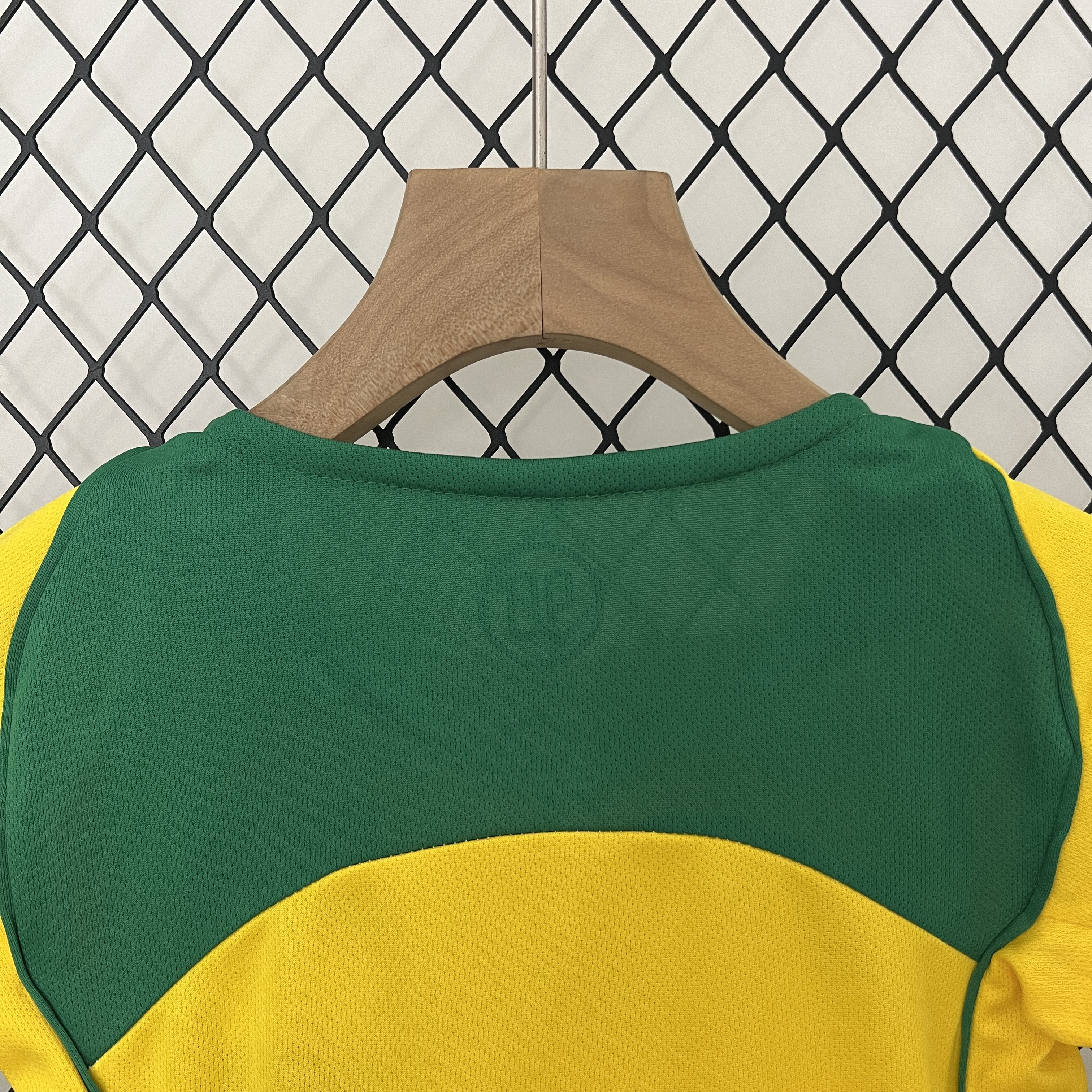 Retro Brazil 2004 Home Stadium Kids Kit - UnitedFutballJersey