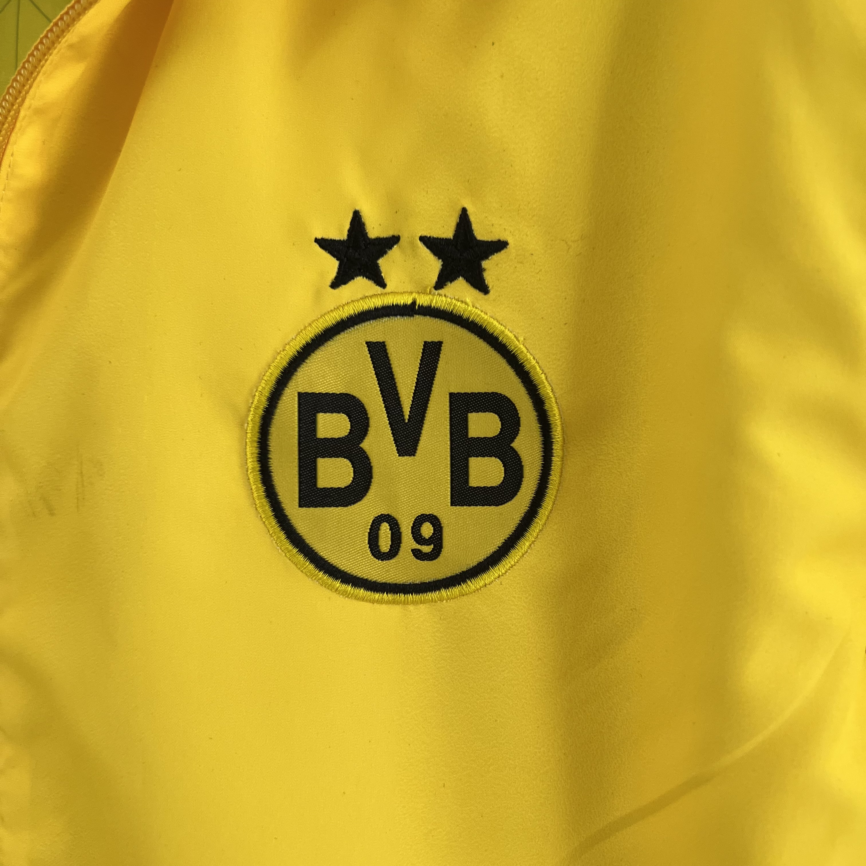 Dortmund 23-24 Double Sided Windbreaker - Yellow - UnitedFutballJersey