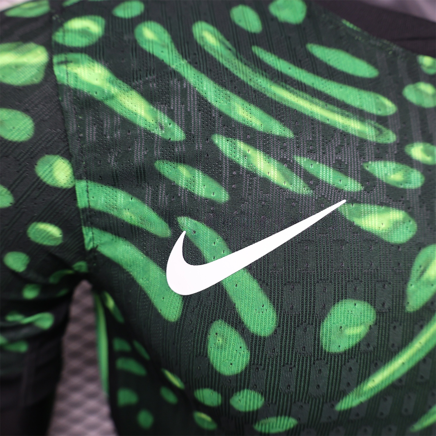 Nigeria 24-25 Away Green Jersey - Player Version - UnitedFutballJersey