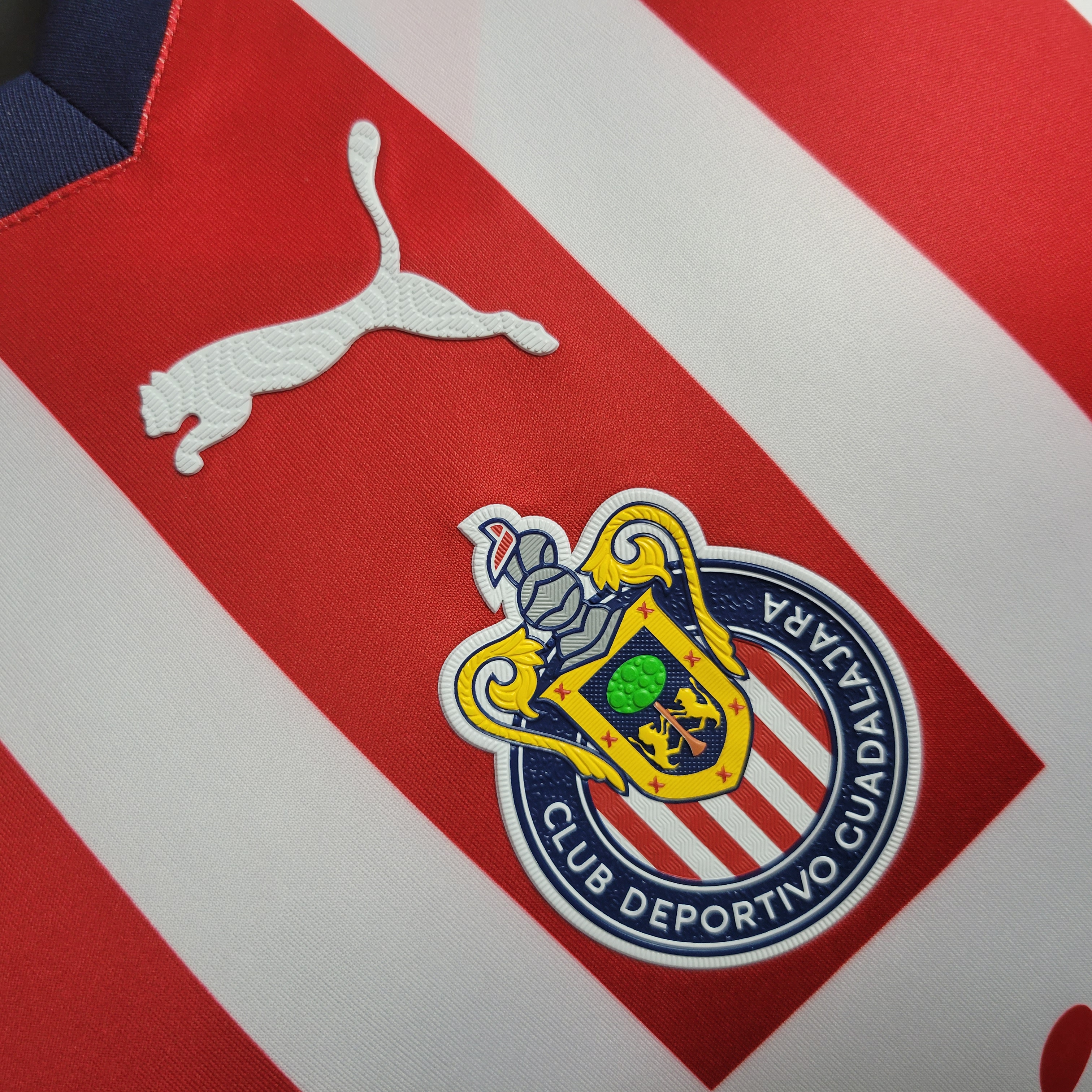 Chivas de Guadalajara 23-24 Home Stadium Jersey - Player Version - UnitedFutballJersey