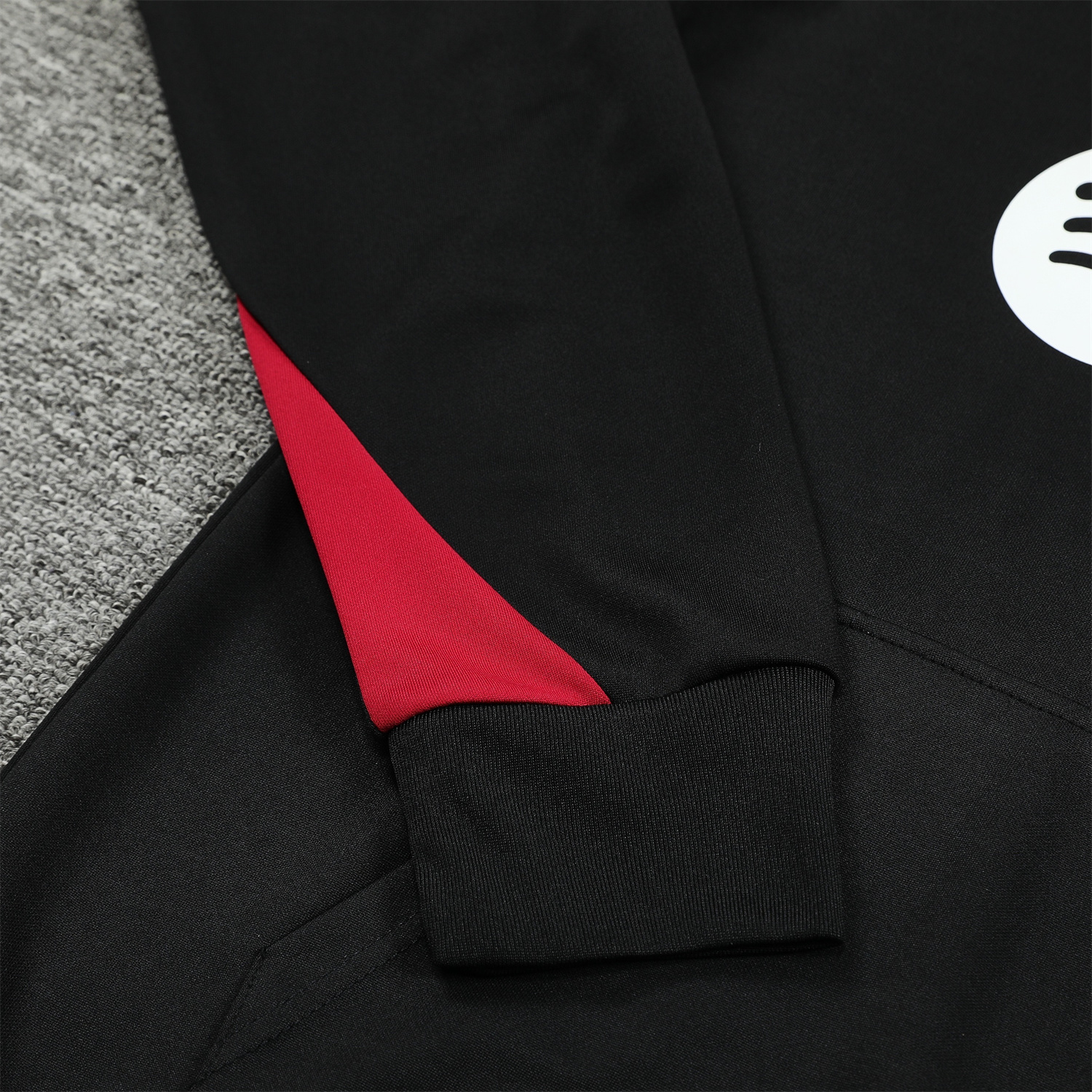 Barcelona 24-25 Training Hoodie Set - Black Hoodie and Black Pants - UnitedFutballJersey