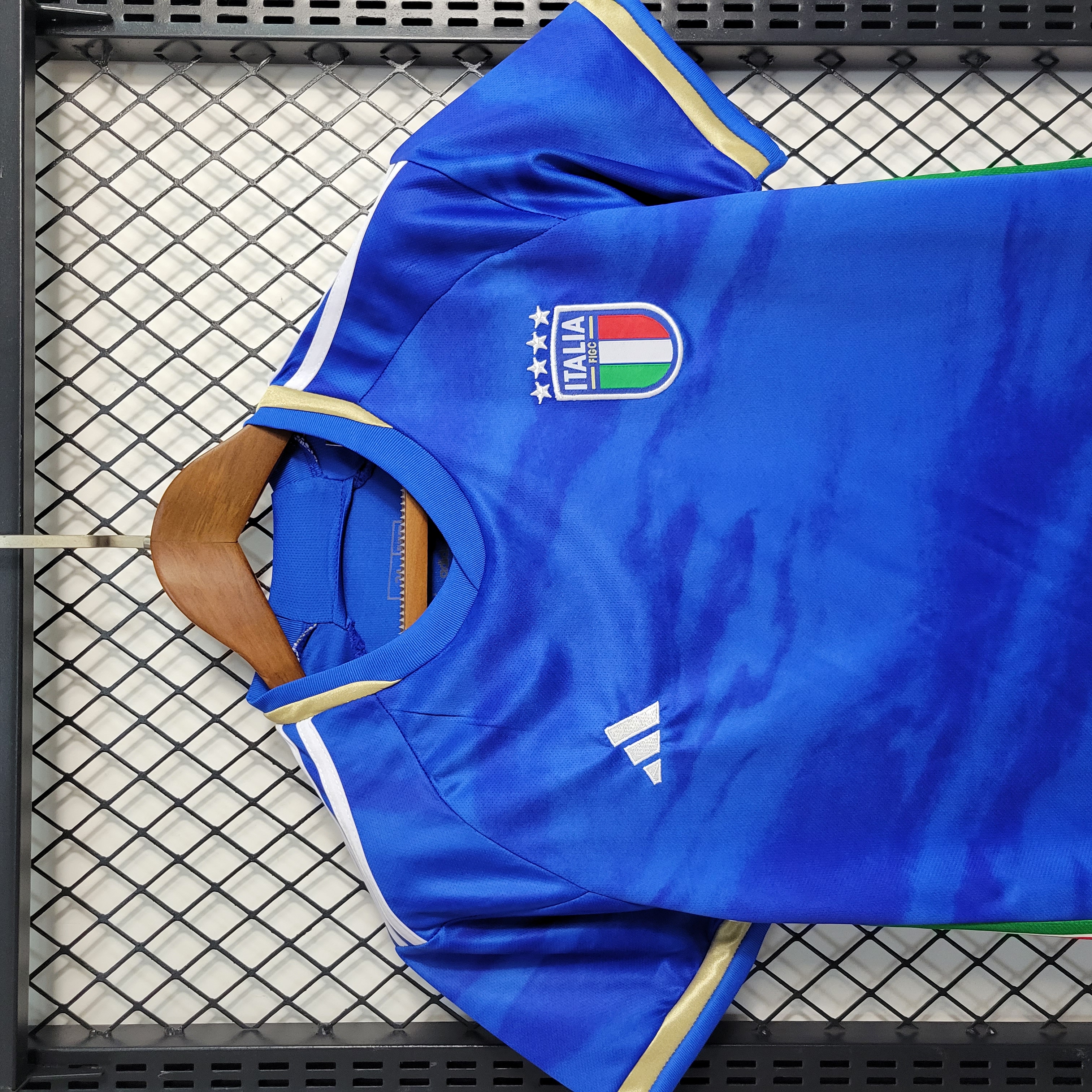 Italy 23-24 Home Kids Kit - UnitedFutballJersey