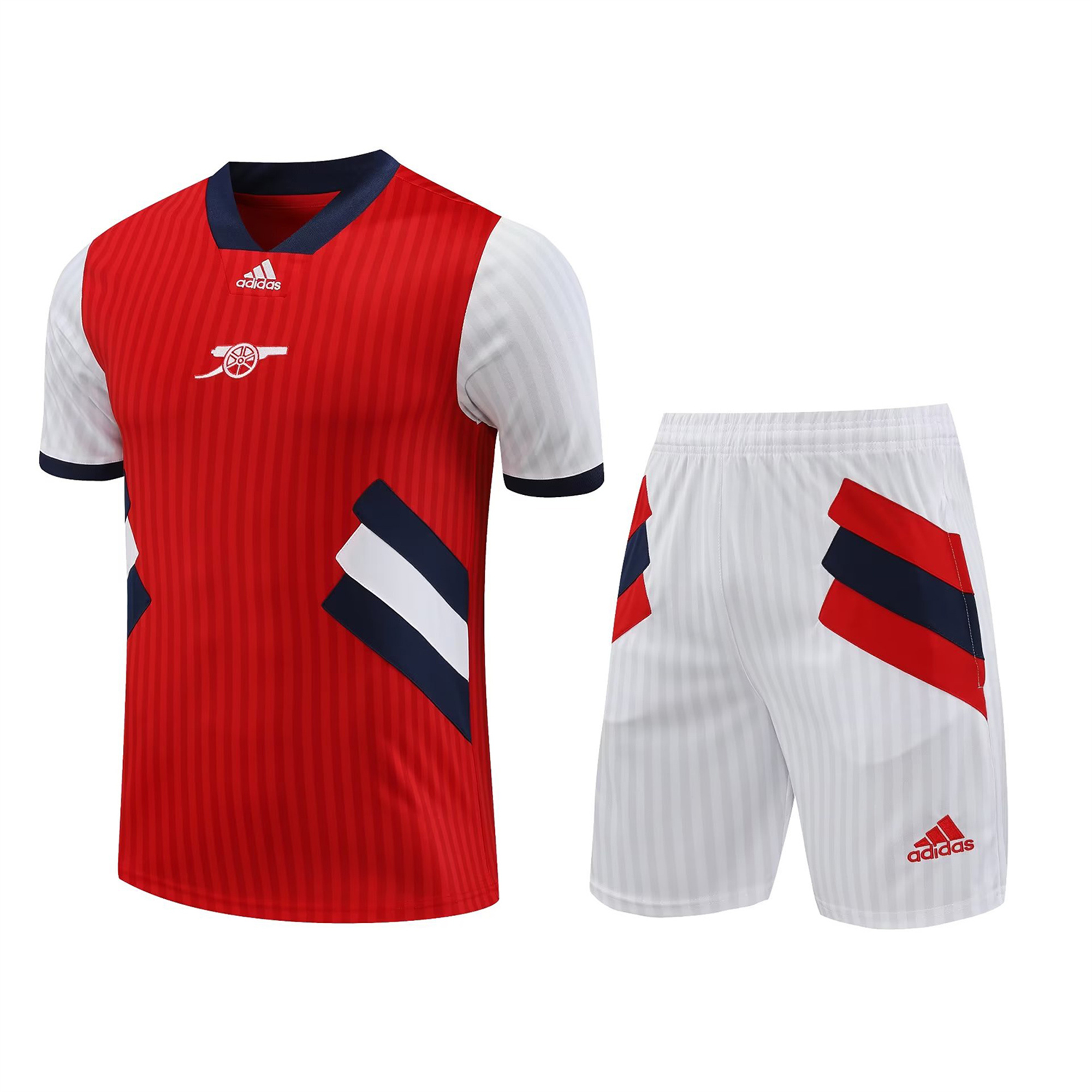 Arsenal 23-24 Short-Sleeve Training Set - Red - UnitedFutballJersey