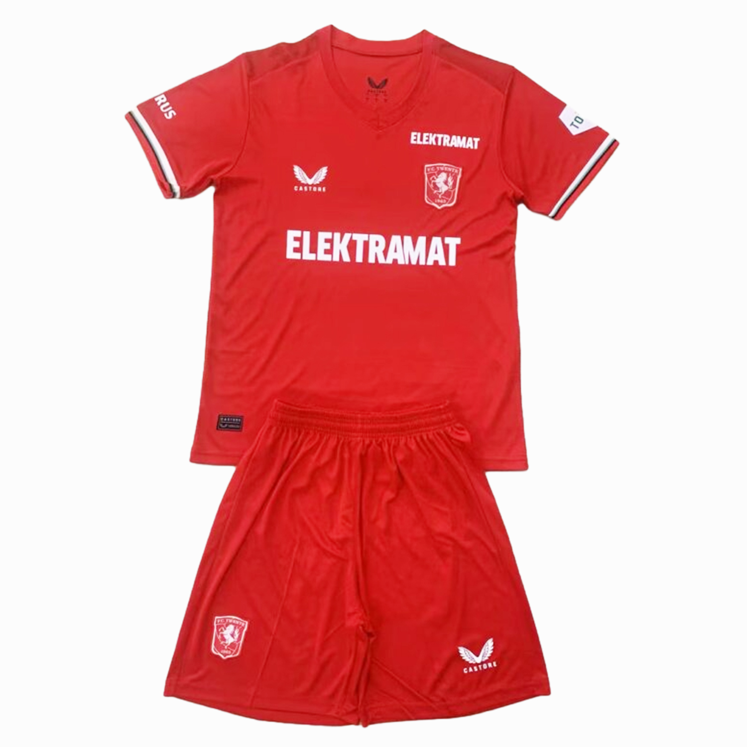 Twente 24-25 Home Stadium Kids Kit - UnitedFutballJersey