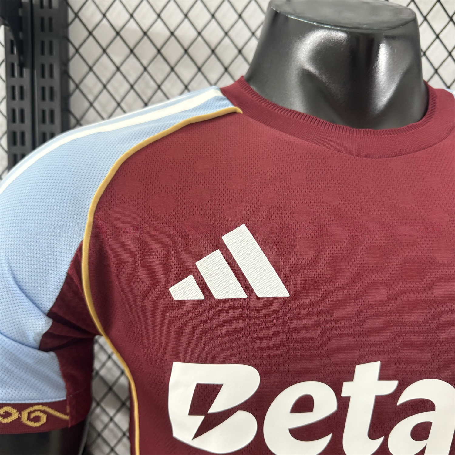 Aston Villa 25-26 Home Jersey - Player Version - UnitedFutballJersey
