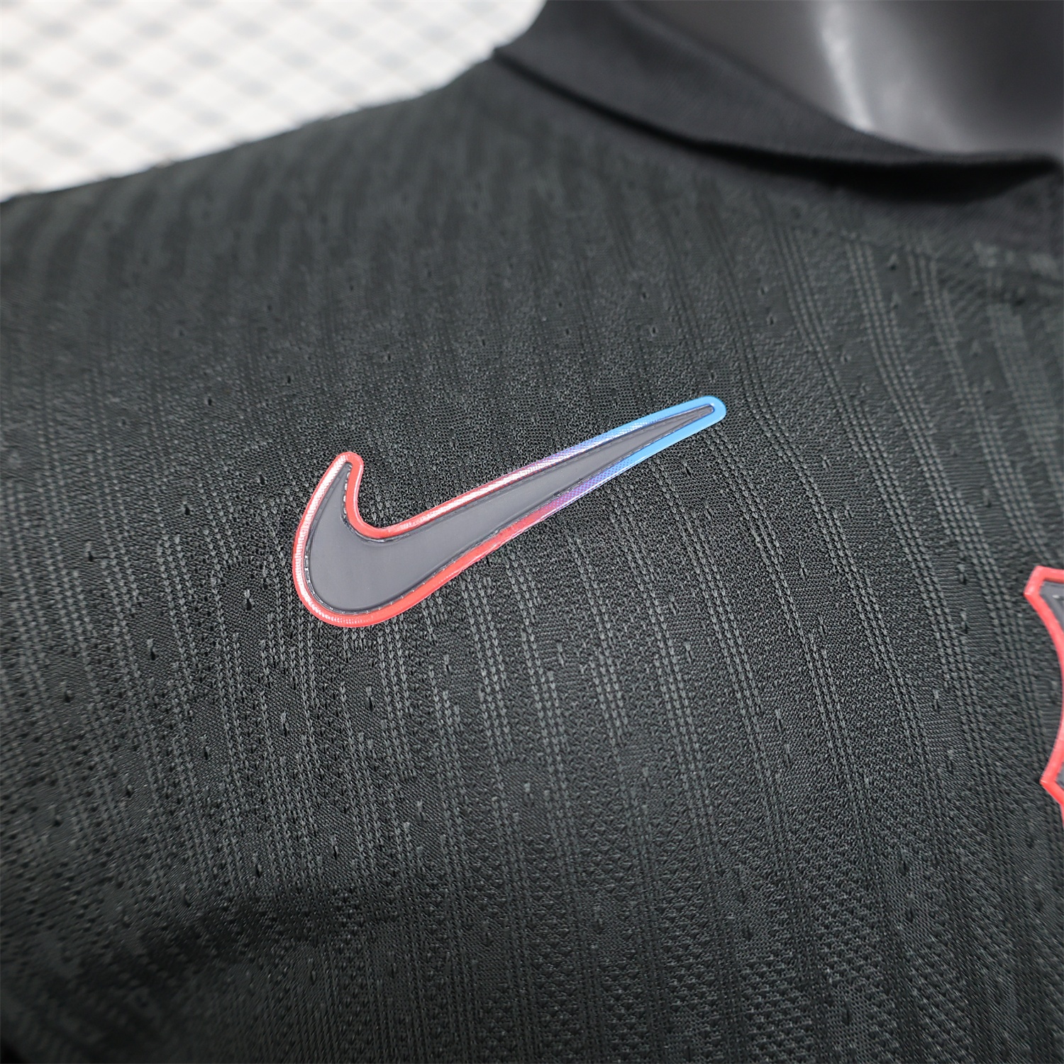 Barcelona x Travis Scott 24-25 Away Black Long Sleeves Jersey - Player Version - UnitedFutballJersey
