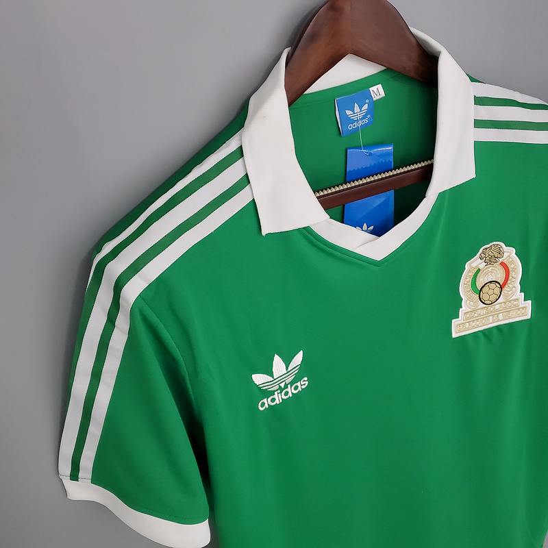 Retro Mexico 1986 Home Stadium Jersey - UnitedFutballJersey