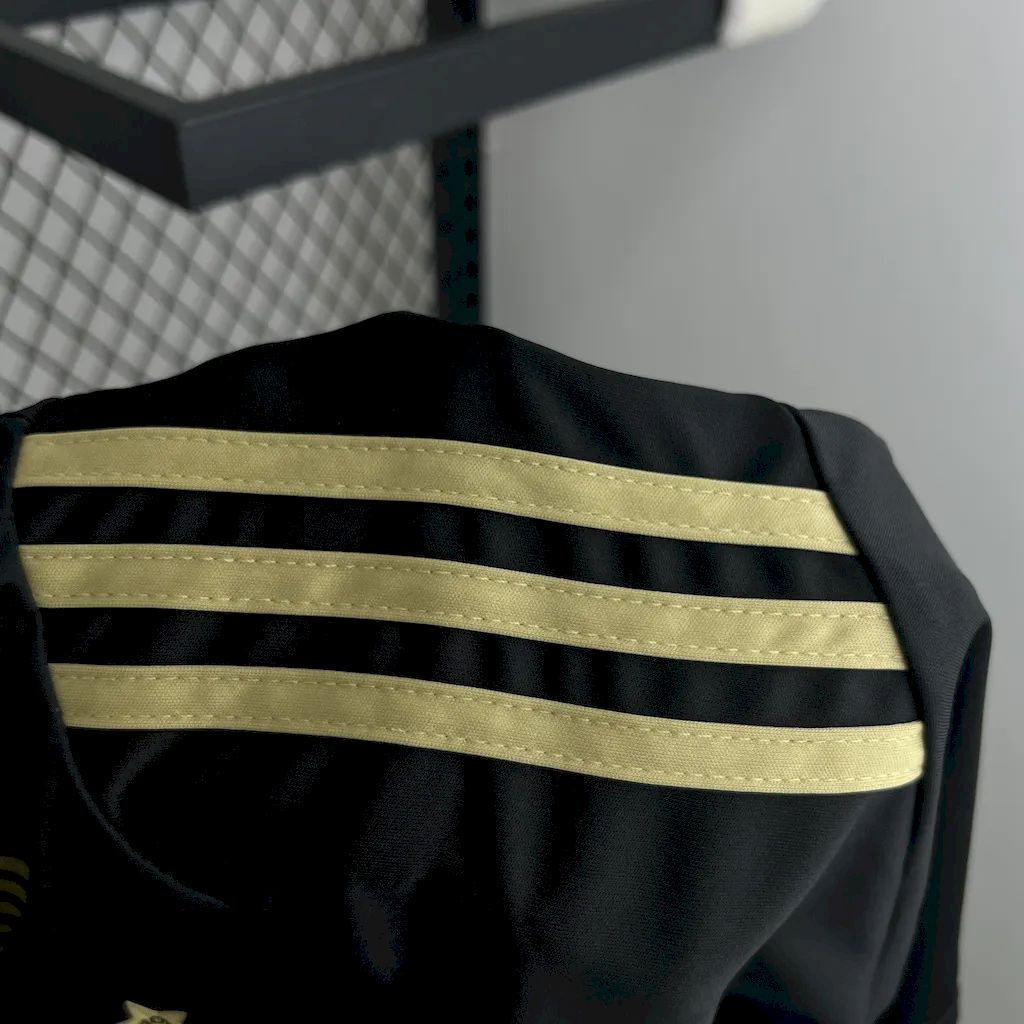 Algeria 2024-25 Black Gold Supporter Jersey - Fans Version - UnitedFutballJersey