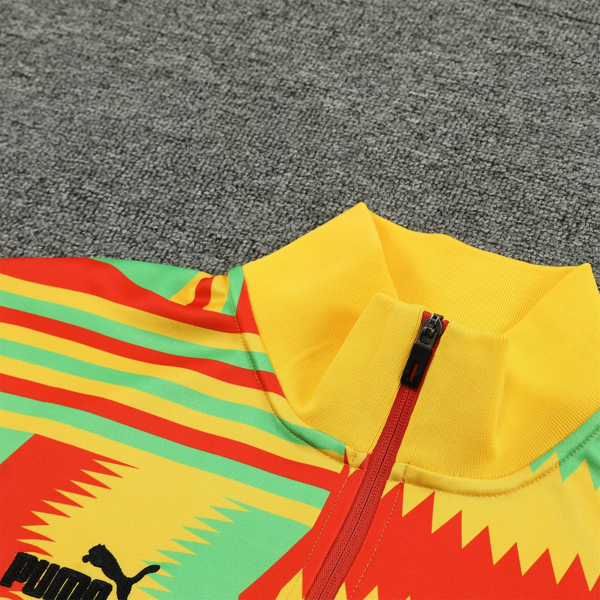 Ghana 23-24 Jacket Training Tracksuit - Yellow - UnitedFutballJersey