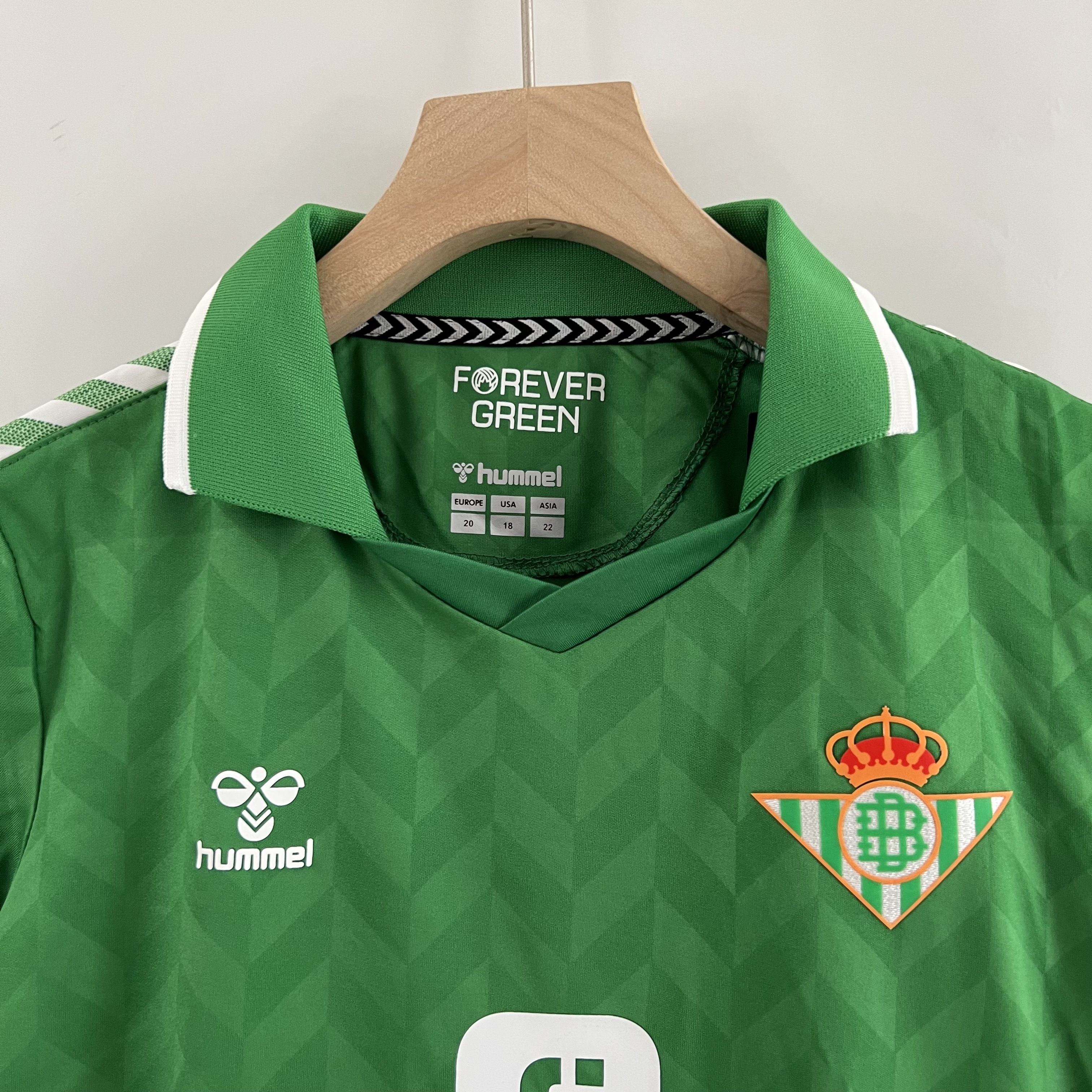 Real Betis 23-24 Away Stadium Kids Kit - UnitedFutballJersey
