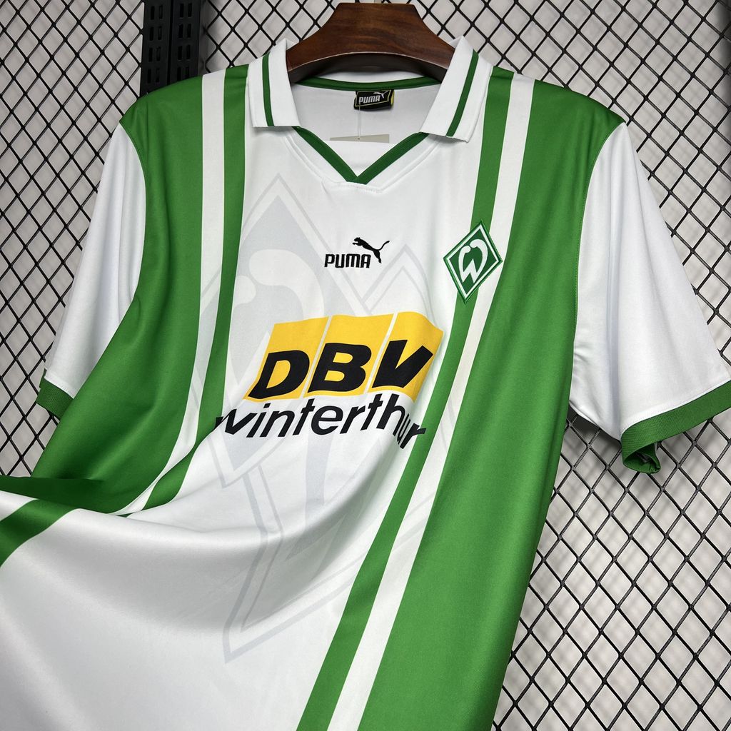 Retro Werder Bremen 1996-97 Home Jersey - UnitedFutballJersey