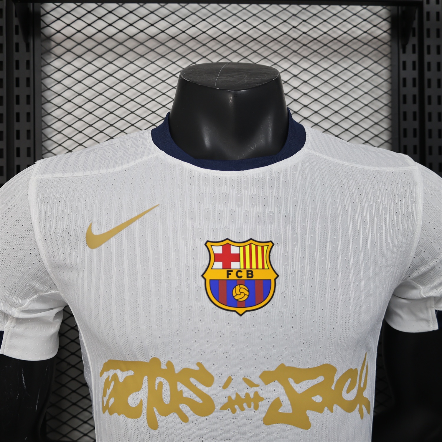 Barcelona x Travis Scott 24-25 White Special Jersey - Player Version - UnitedFutballJersey