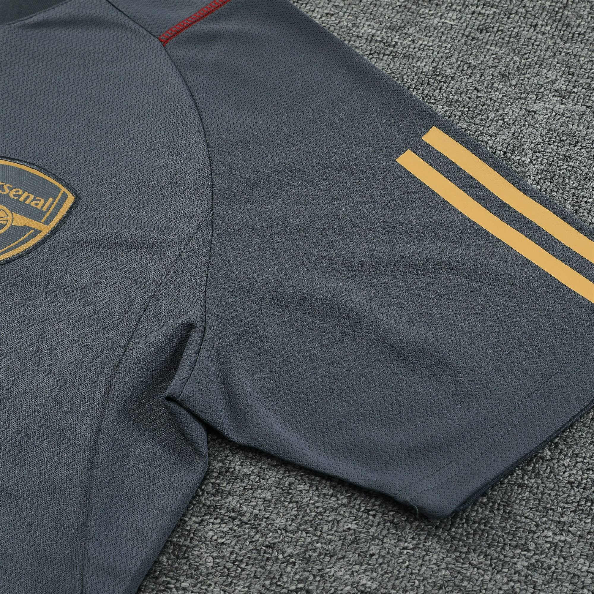 Arsenal 23-24 Short-Sleeve Training Set - Grey - UnitedFutballJersey