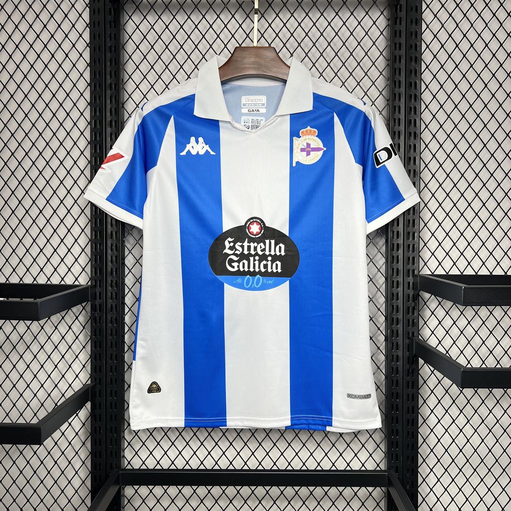 Deportivo de La Coruña 24-25 Home Stadium Jersey - Fans Version - UnitedFutballJersey