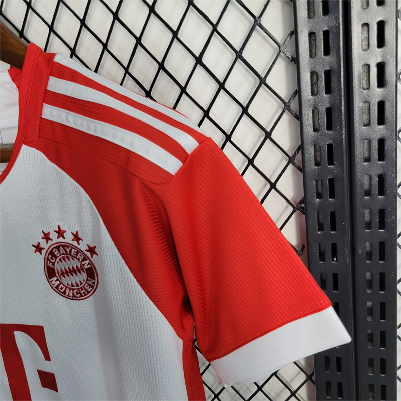 Bayern Munich 23-24 Home Kids Kit - UnitedFutballJersey