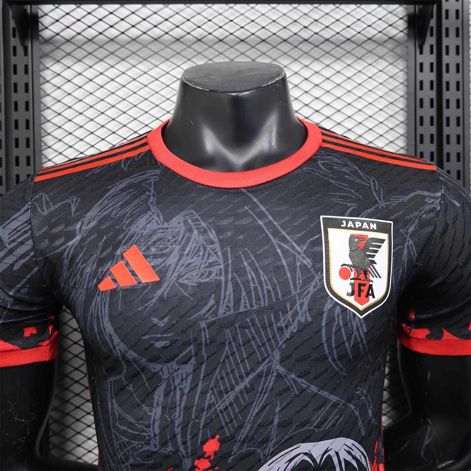 Japan 25-26 Uchiha Itachi Amaterasu Special Edition Jersey - Player Version - UnitedFutballJersey