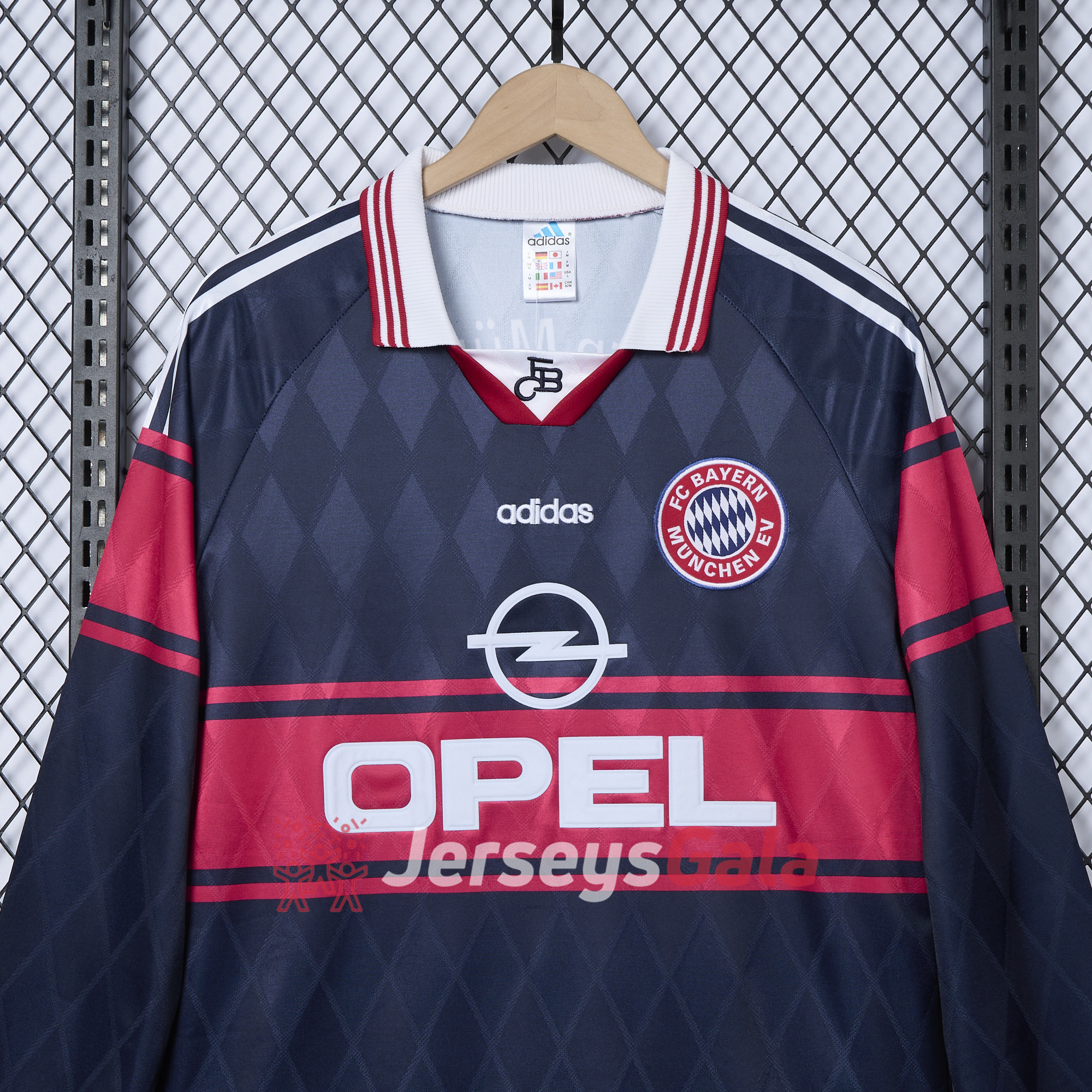 Retro Bayern Munich 1997-99 Home Long Jersey - UnitedFutballJersey