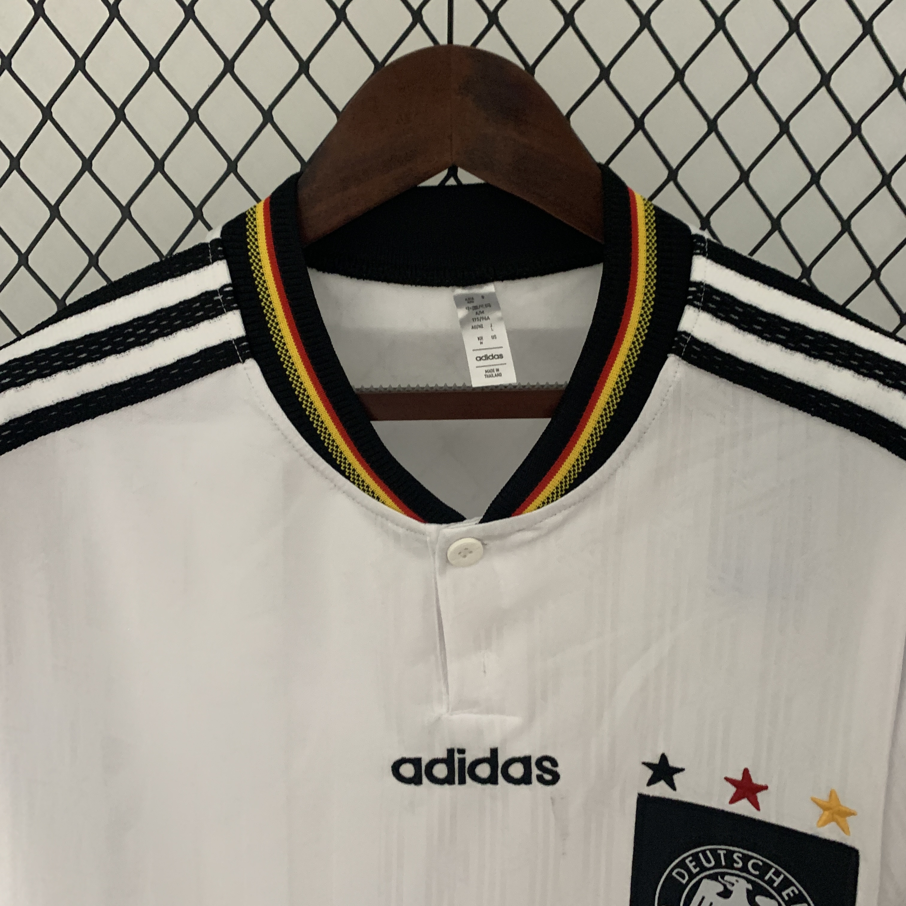 Retro Germany 1996 Home Stadium Jersey - UnitedFutballJersey