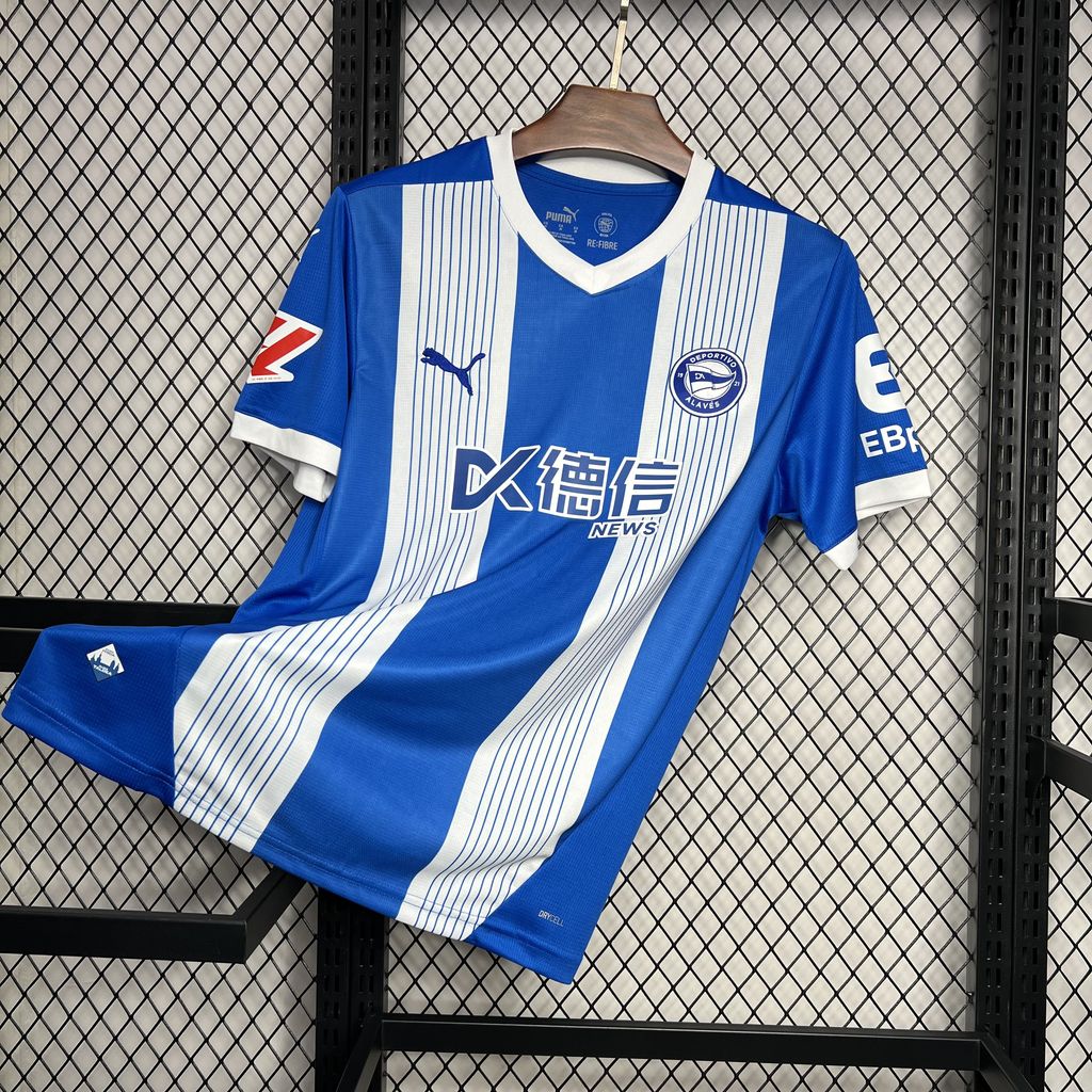 Deportivo Alavés 24-25 Home Stadium Jersey - Fans Version - UnitedFutballJersey