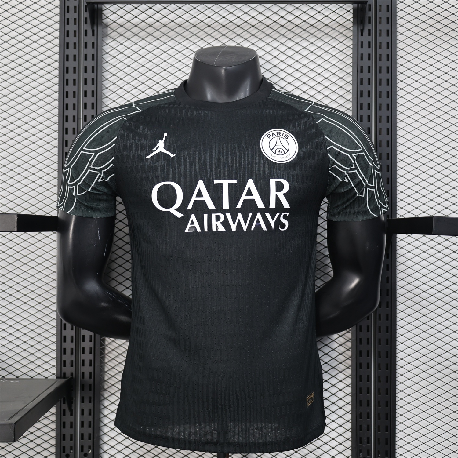 Paris Saint-Germain PSG 25-26 JD Black Special Jersey - Player Version - UnitedFutballJersey