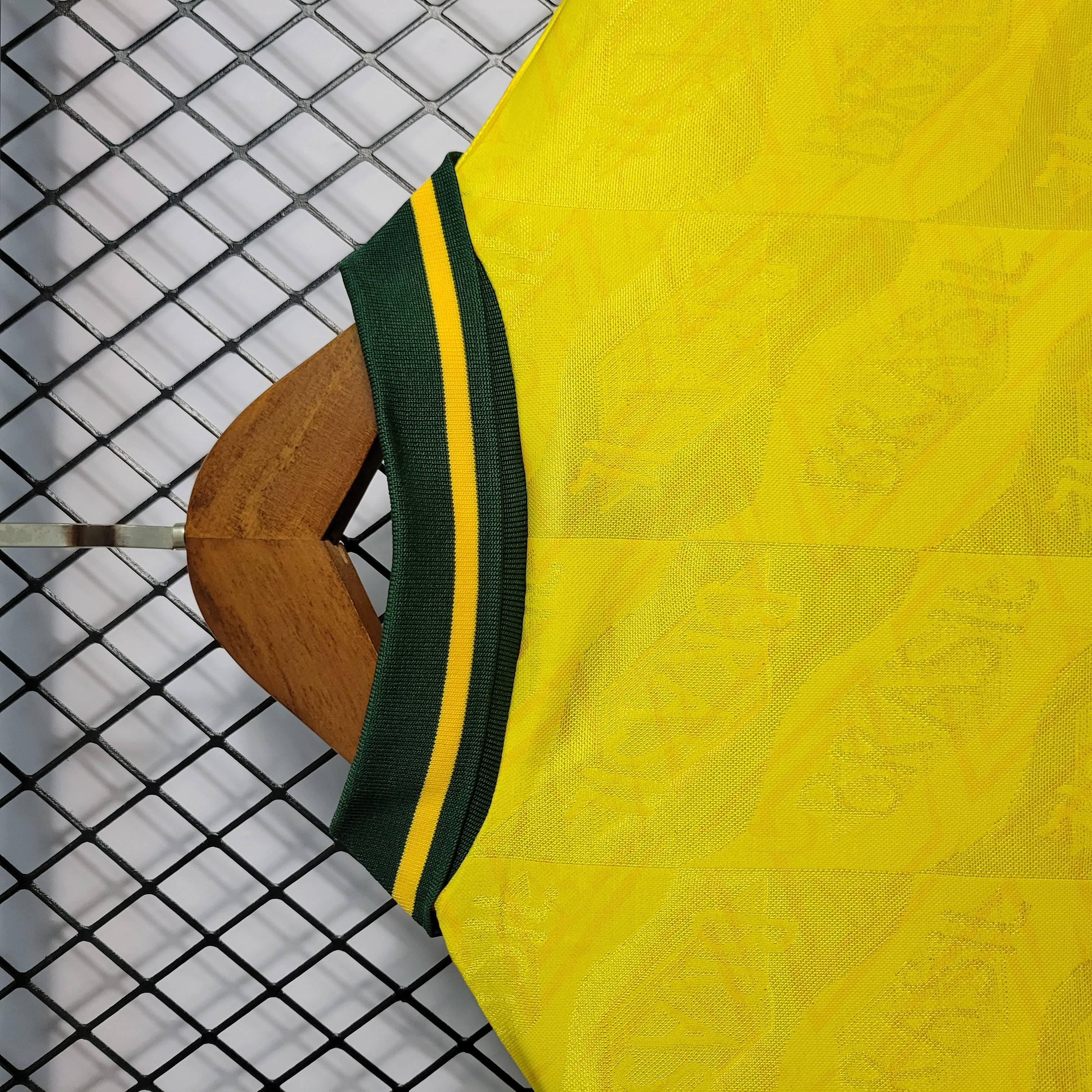 Retro Brazil 1991-93 Home Stadium Jersey - UnitedFutballJersey