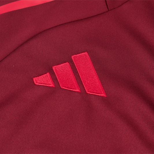 Bayern Munich 24-25 Kids Long Sleeve Training Set - Deep Red - UnitedFutballJersey