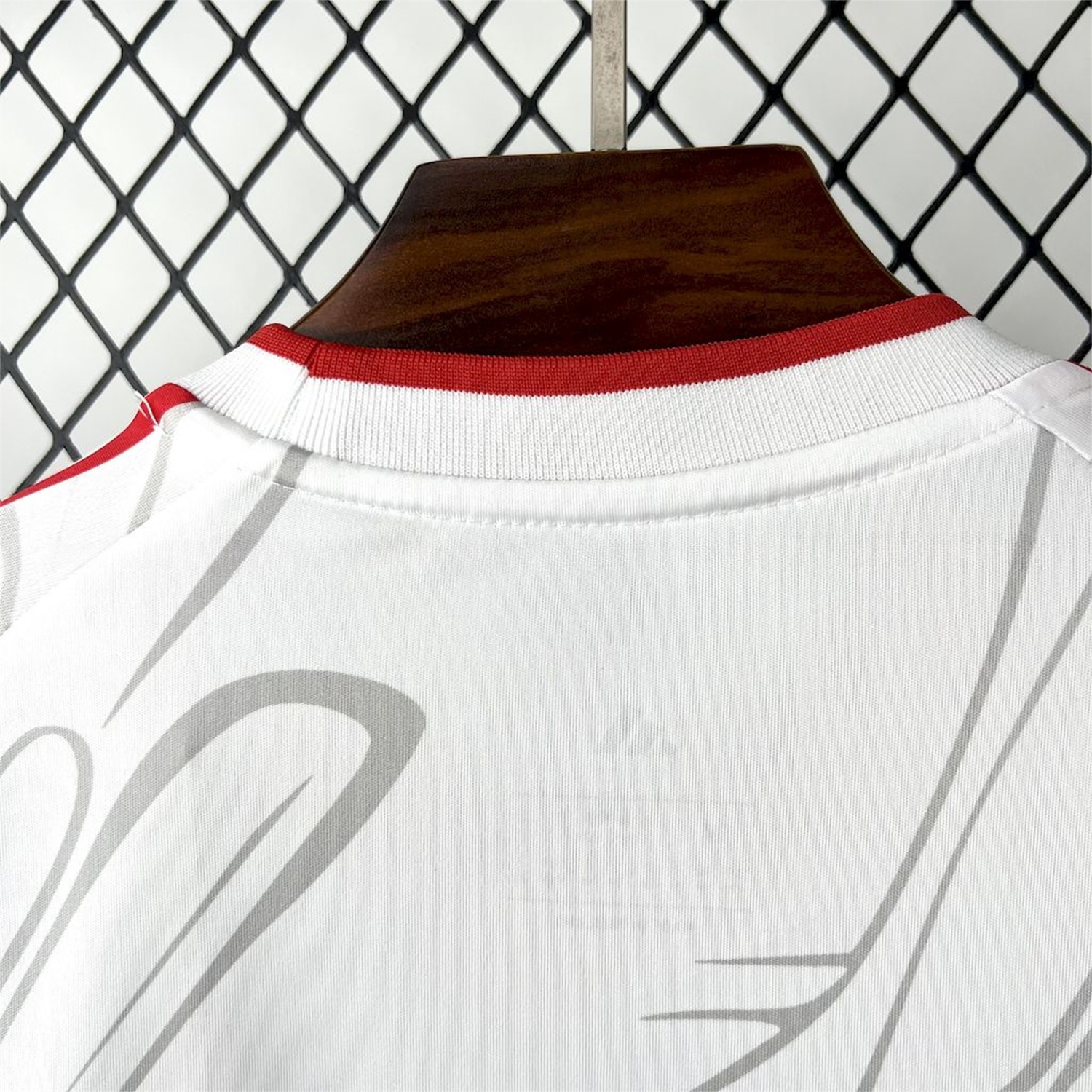 Benfica 24-25 White Red Concept Jersey with Grey Eagle - Fans Version - UnitedFutballJersey