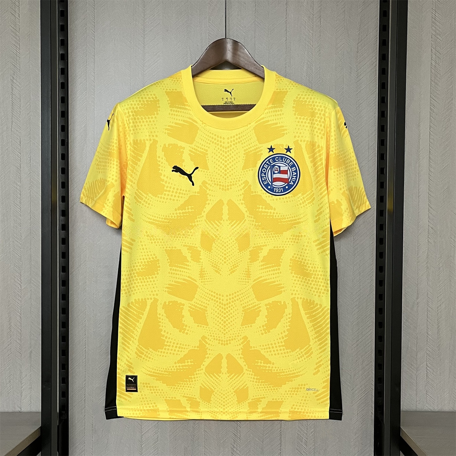 Bahia 25-26 Goalkeeper Yellow Jersey - Fans Version - UnitedFutballJersey
