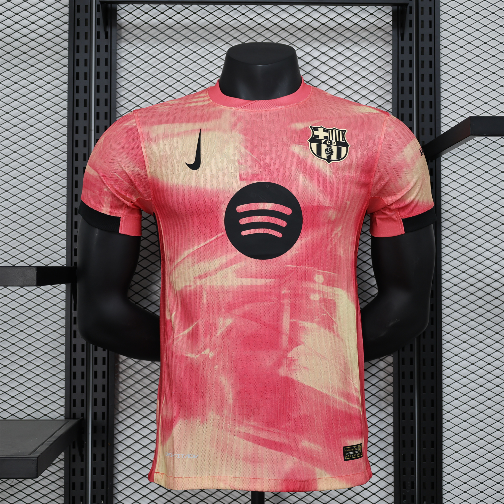 B.A.R.S.A 24-25 Orange Red Concept Edition Jersey - Player Version - UnitedFutballJersey