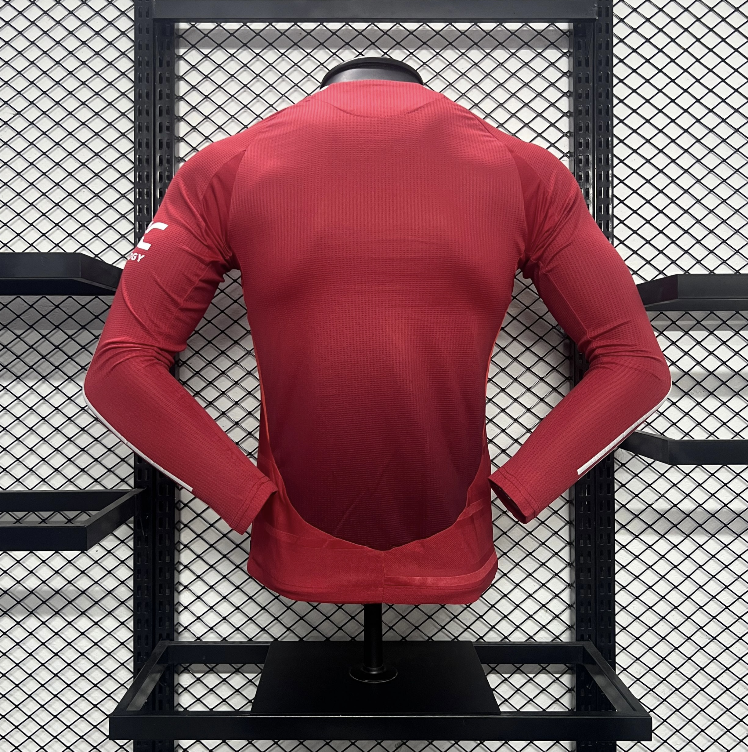 Manchester United 24-25 Home Long Sleeve Jersey - Player Version - UnitedFutballJersey