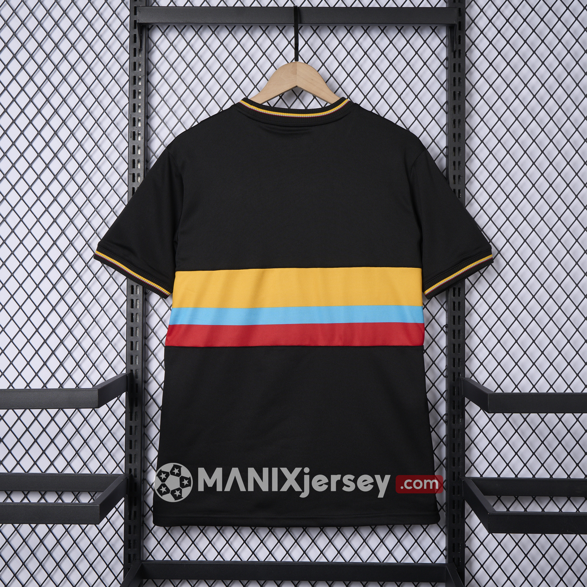 Colombia 2024 100th Anniversary Black Jersey - Fans Version - UnitedFutballJersey