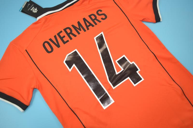 Retro Netherlands 1998 Home Stadium Jersey - UnitedFutballJersey