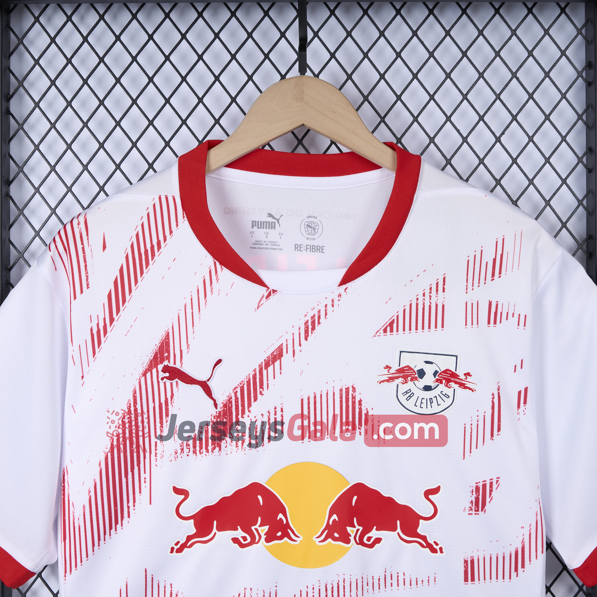 RB Leipzig 24-25 Home Stadium Jersey - Fans Version - UnitedFutballJersey