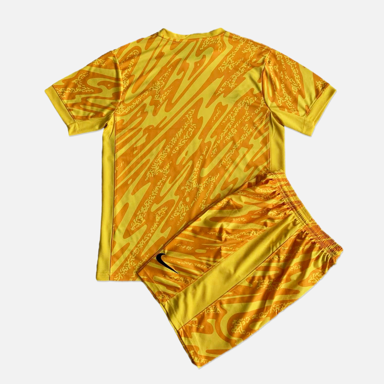 France 2024 Yellow Goalkeeper Kids Kit - UnitedFutballJersey