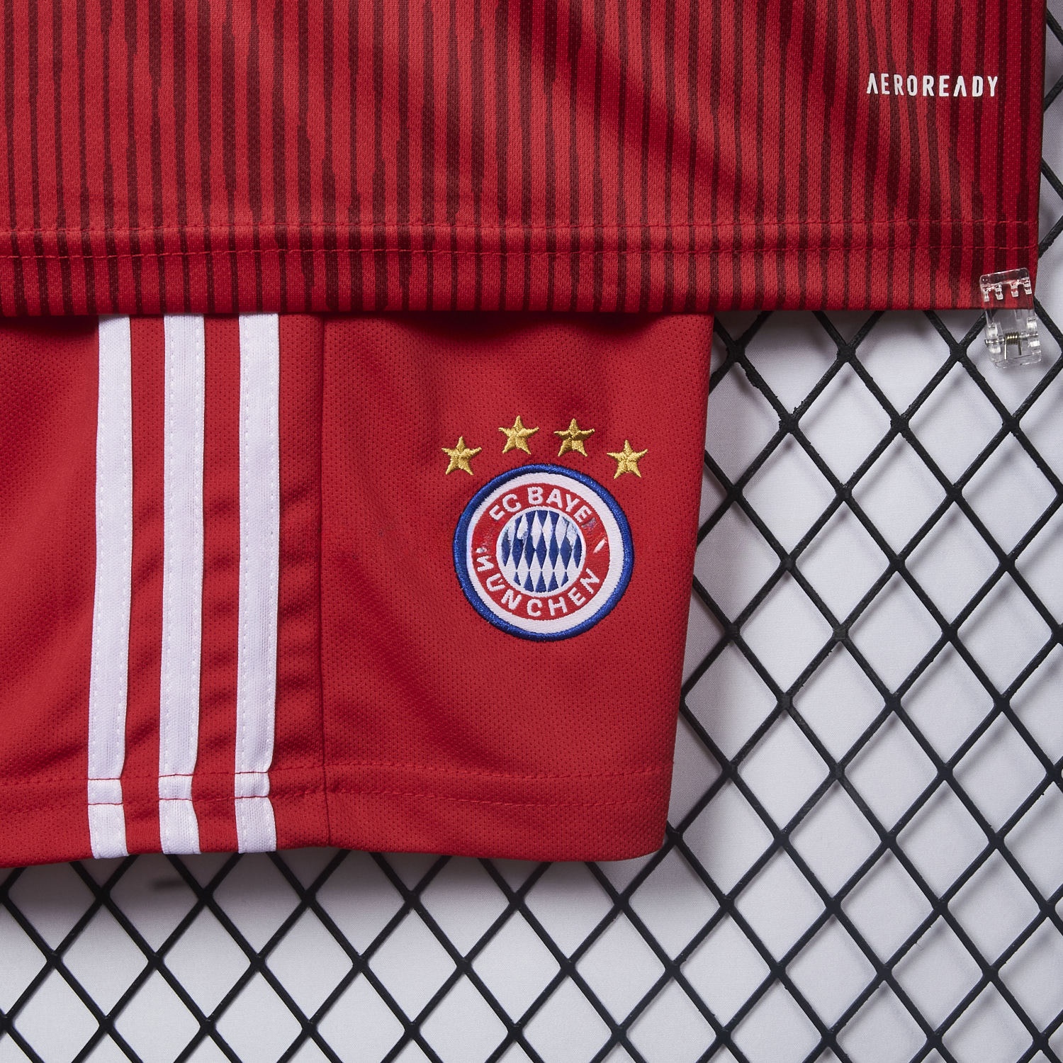 Retro Bayern Munich 2018-19 Home Men's Adult Jersey Set - Fans Version - UnitedFutballJersey