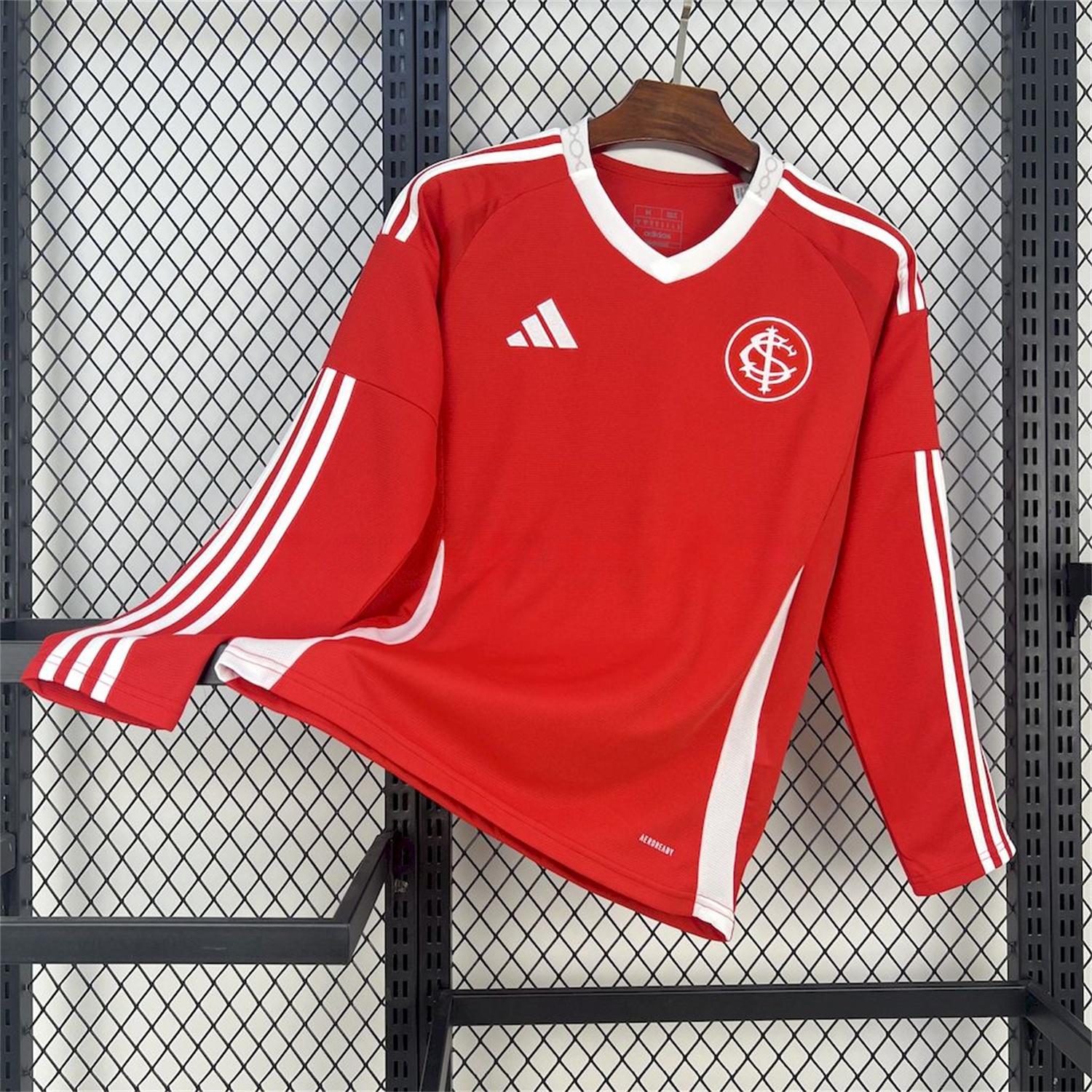 SC Internacional 25-26 Home Unsponsored Long Sleeves Jersey - Fans Version - UnitedFutballJersey