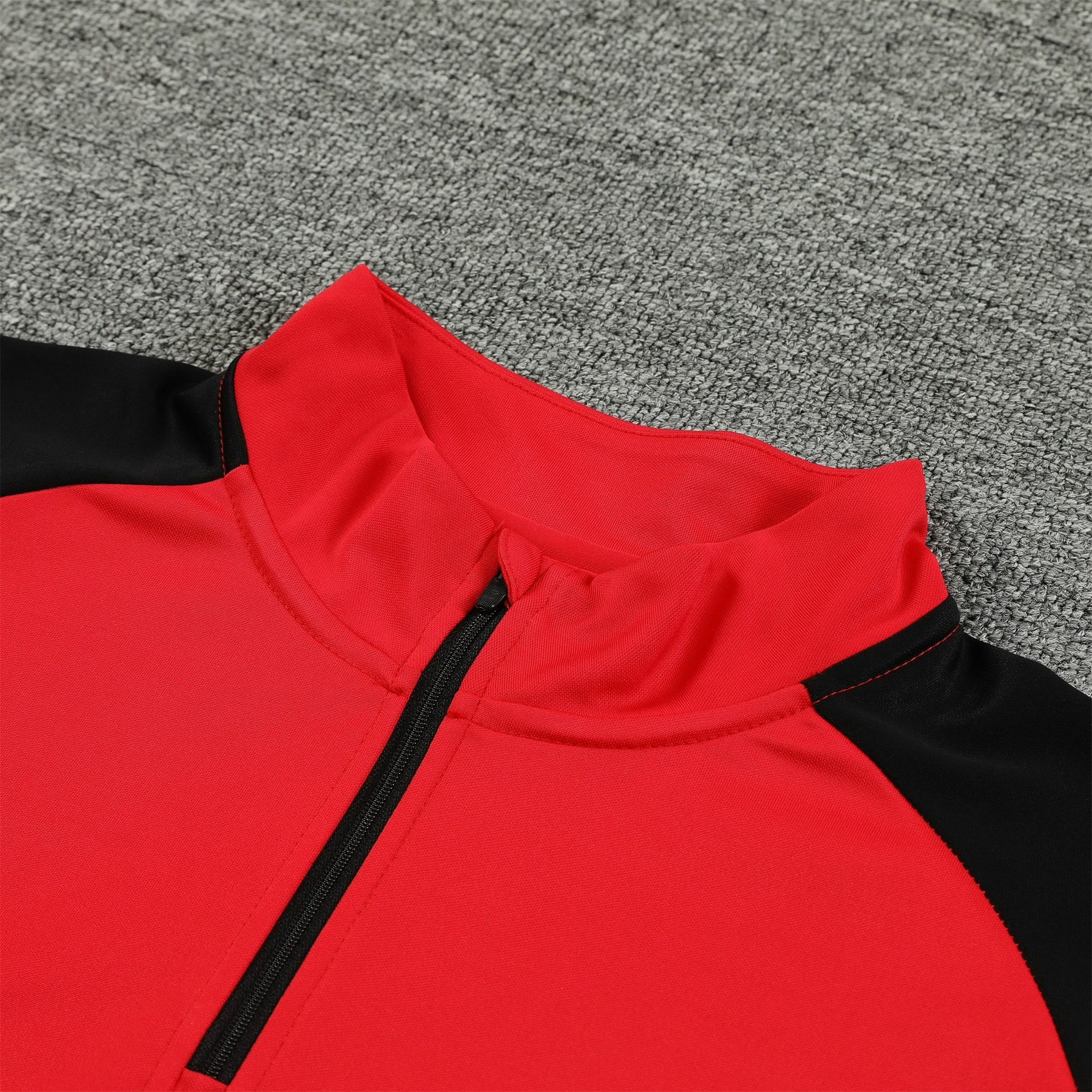 Manchester United 23-24 Long Sleeve Training Set Red - UnitedFutballJersey