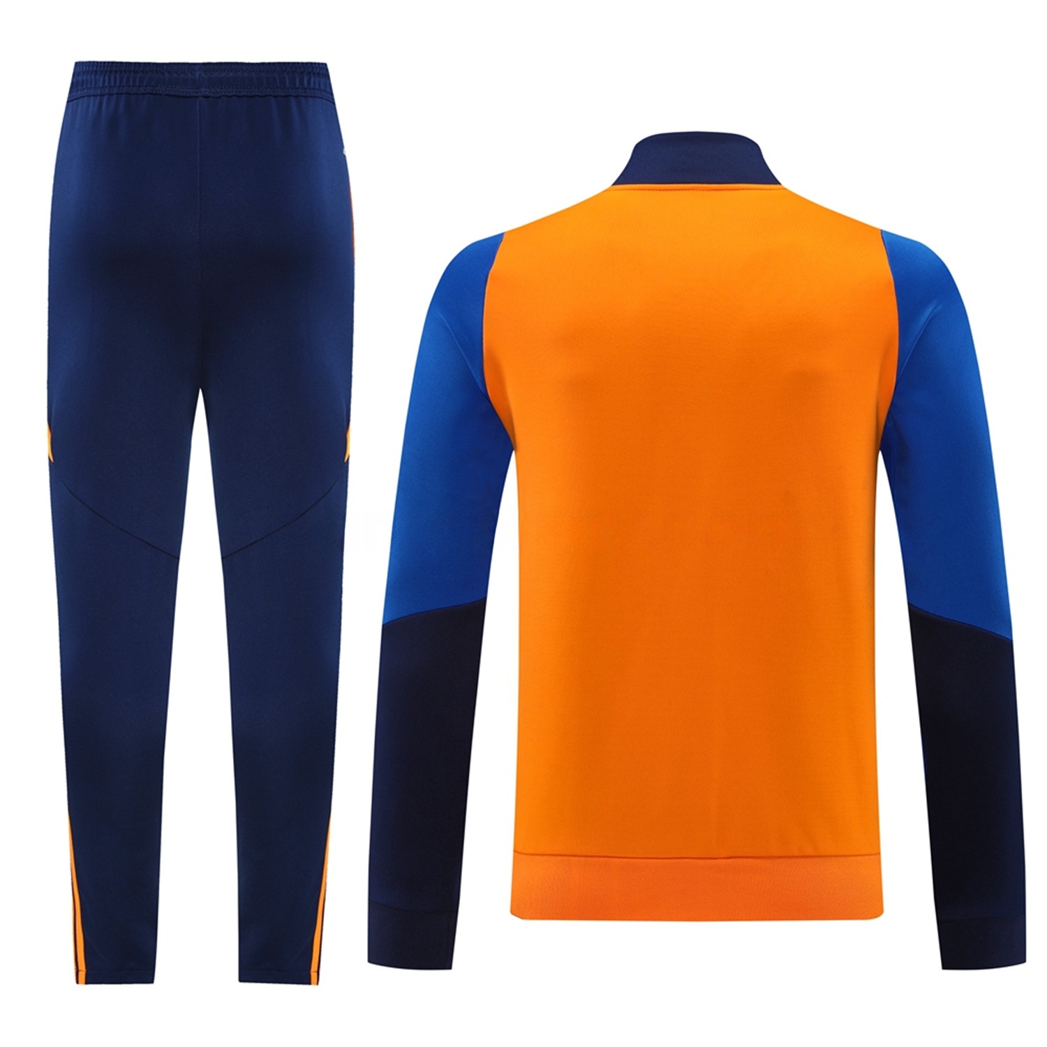 Juventus 24-25 Jacket Training Tracksuit - Orange Jackets & Blue Pants - UnitedFutballJersey
