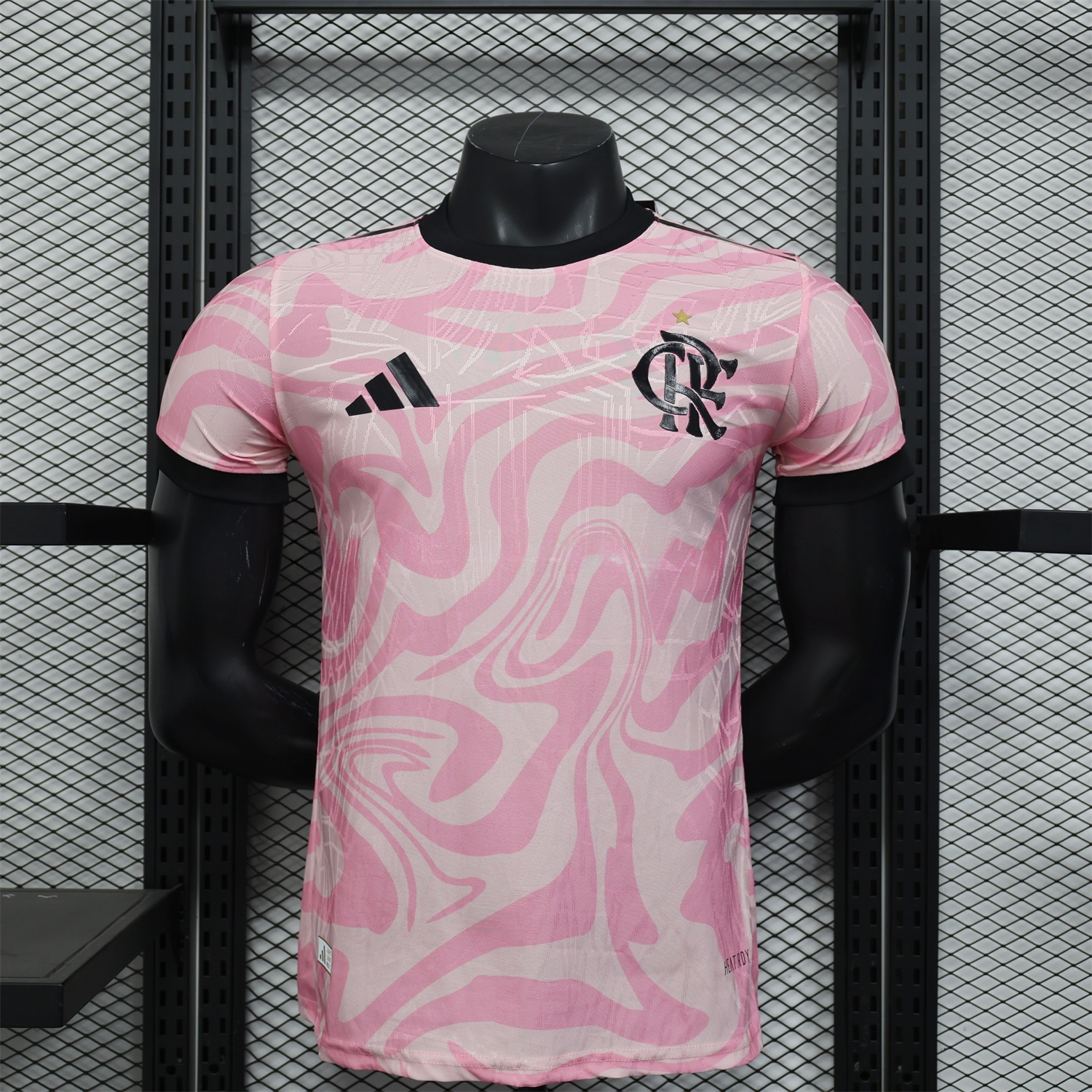 Flamengo 25-26 Pink Ripples Special Jersey - Player Version - UnitedFutballJersey